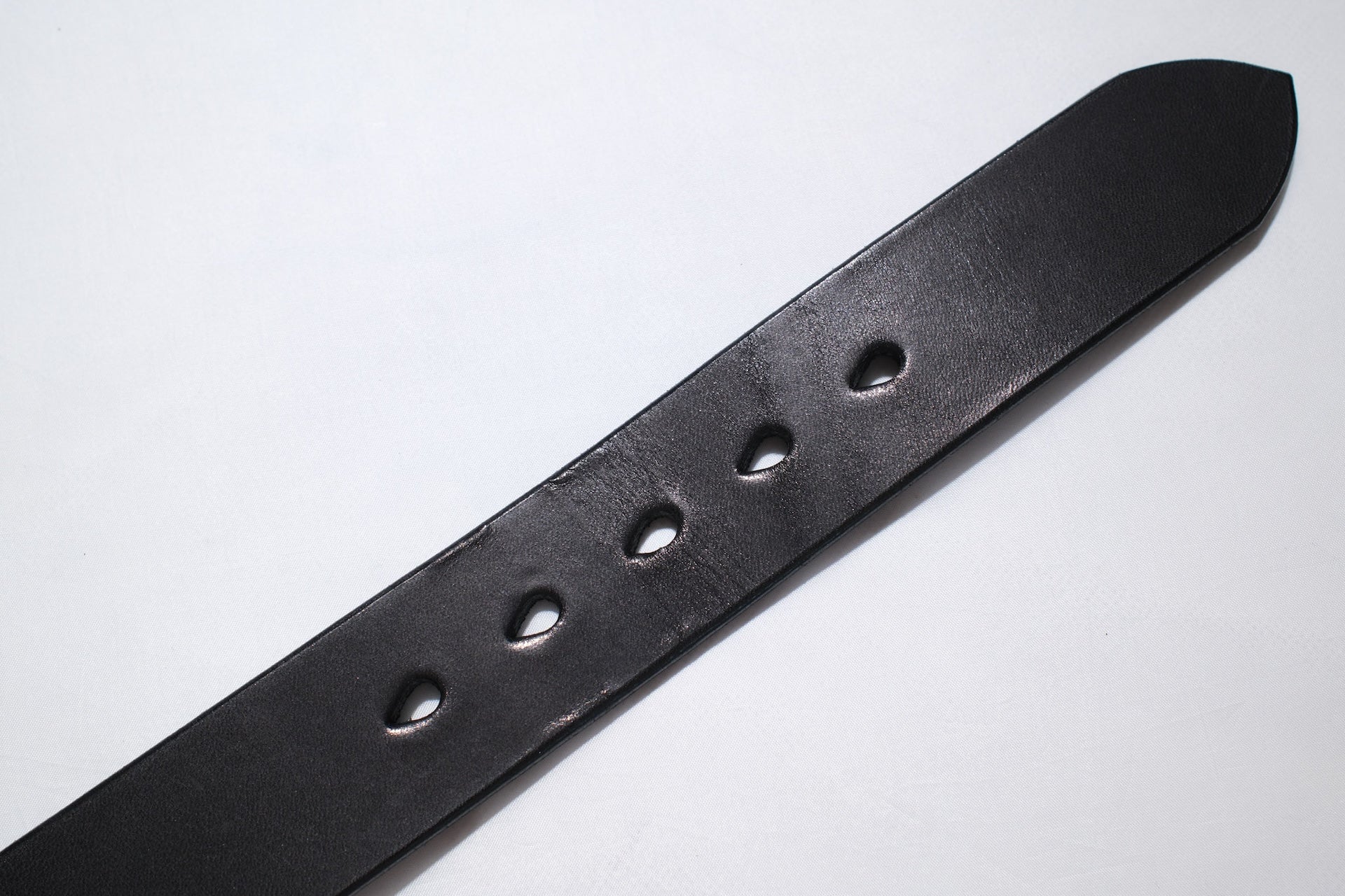 Iron Heart Heavy Duty "Tochigi" Cowhide Belt (Black)