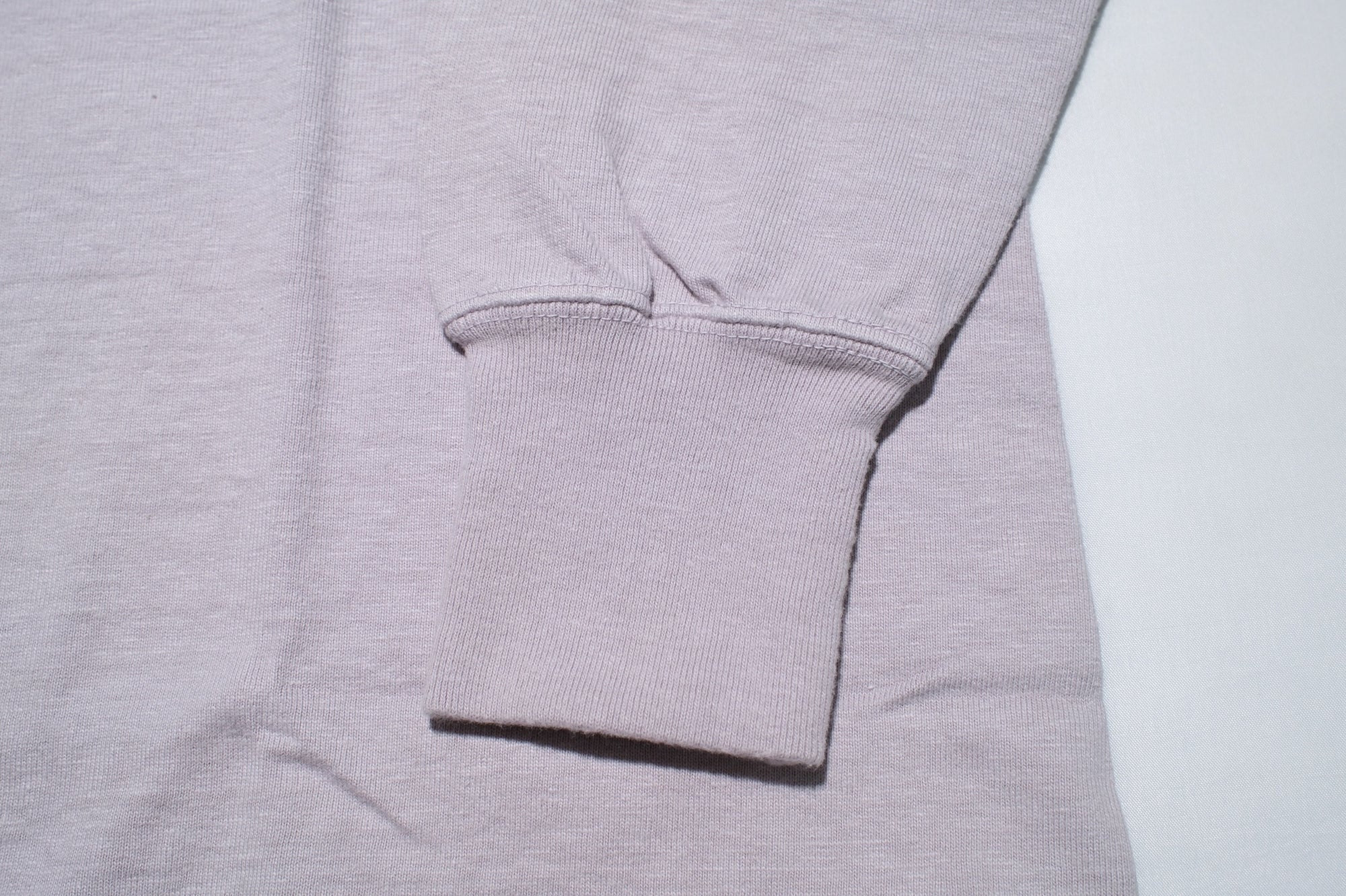 Dubble Works 7.7oz "Fallen Cotton" Loopwheeled Signature L/S Tee (Lavender)
