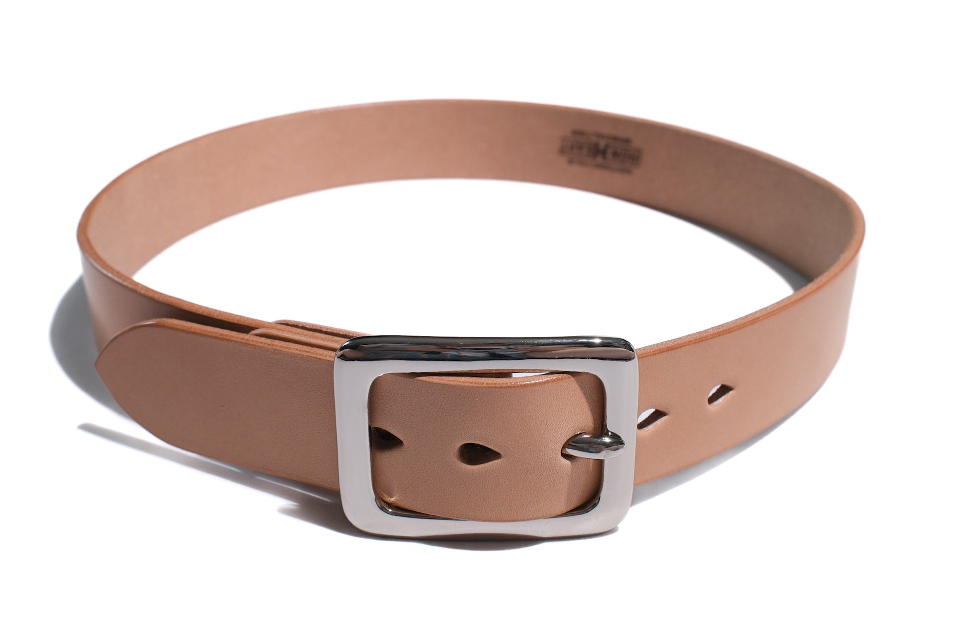 Iron Heart Heavy Duty "Tochigi" Cowhide Belt (Tan)