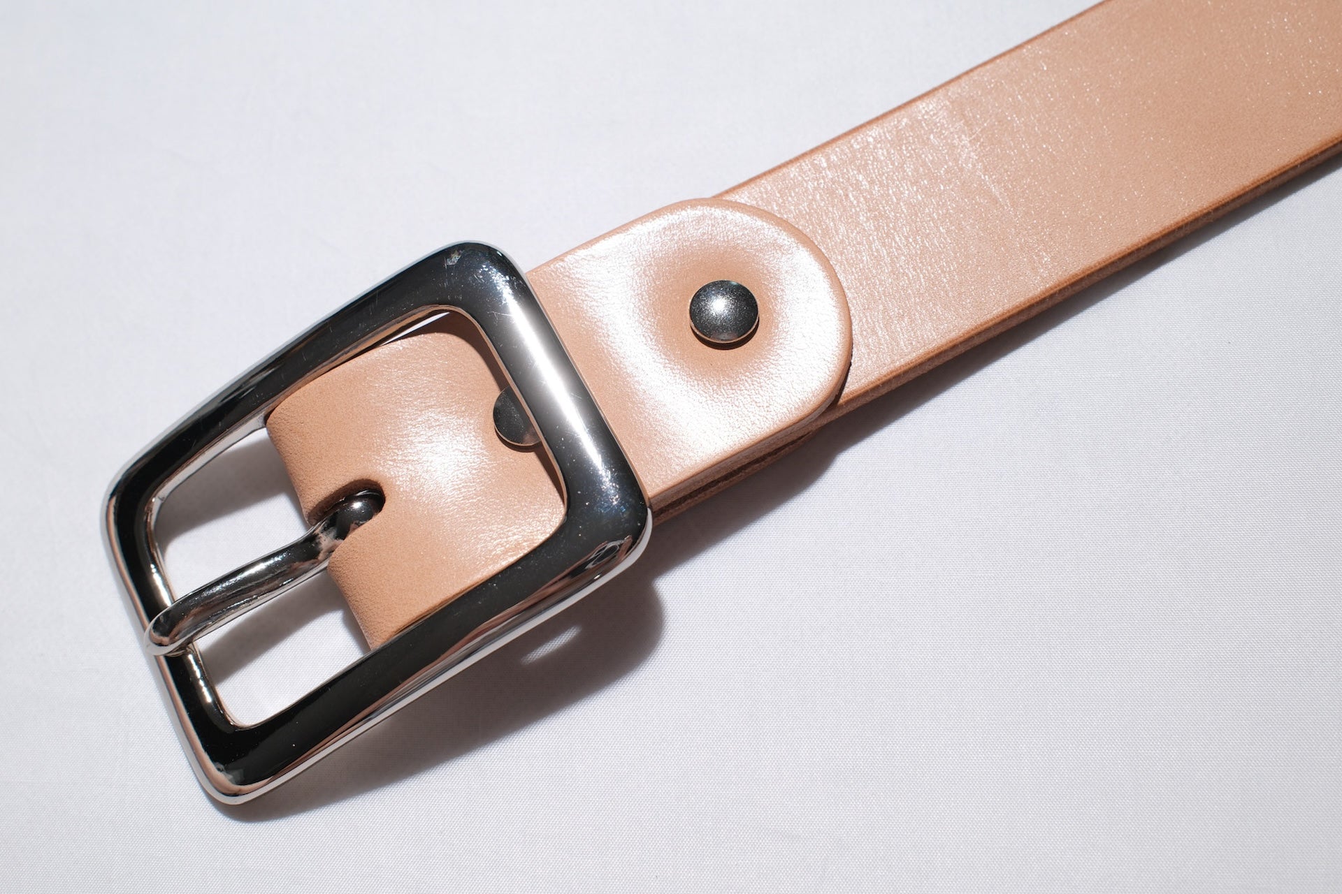 Iron Heart Heavy Duty "Tochigi" Cowhide Belt (Tan)