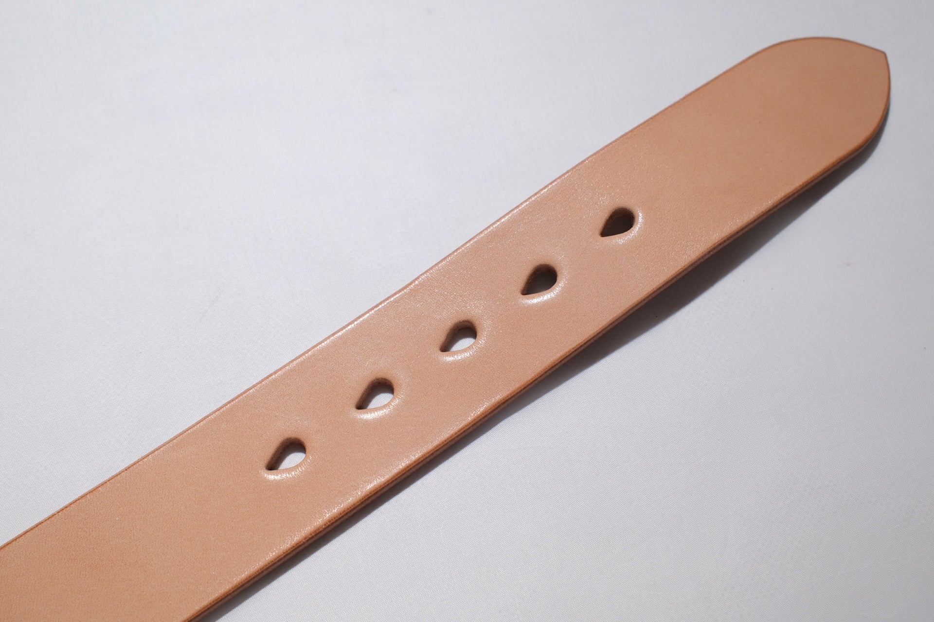 Iron Heart Heavy Duty "Tochigi" Cowhide Belt (Tan)