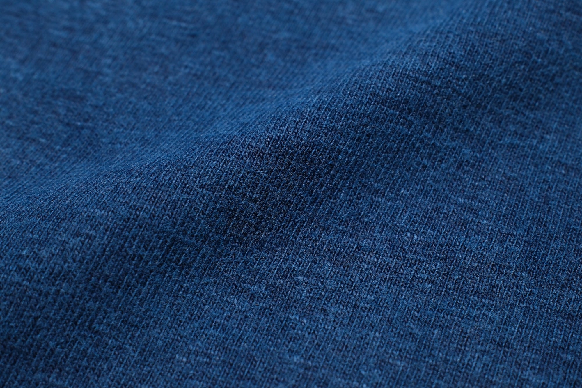 Dubble Works 7.7oz "Fallen Cotton" Loopwheeled L/S Tee (Natural Indigo)