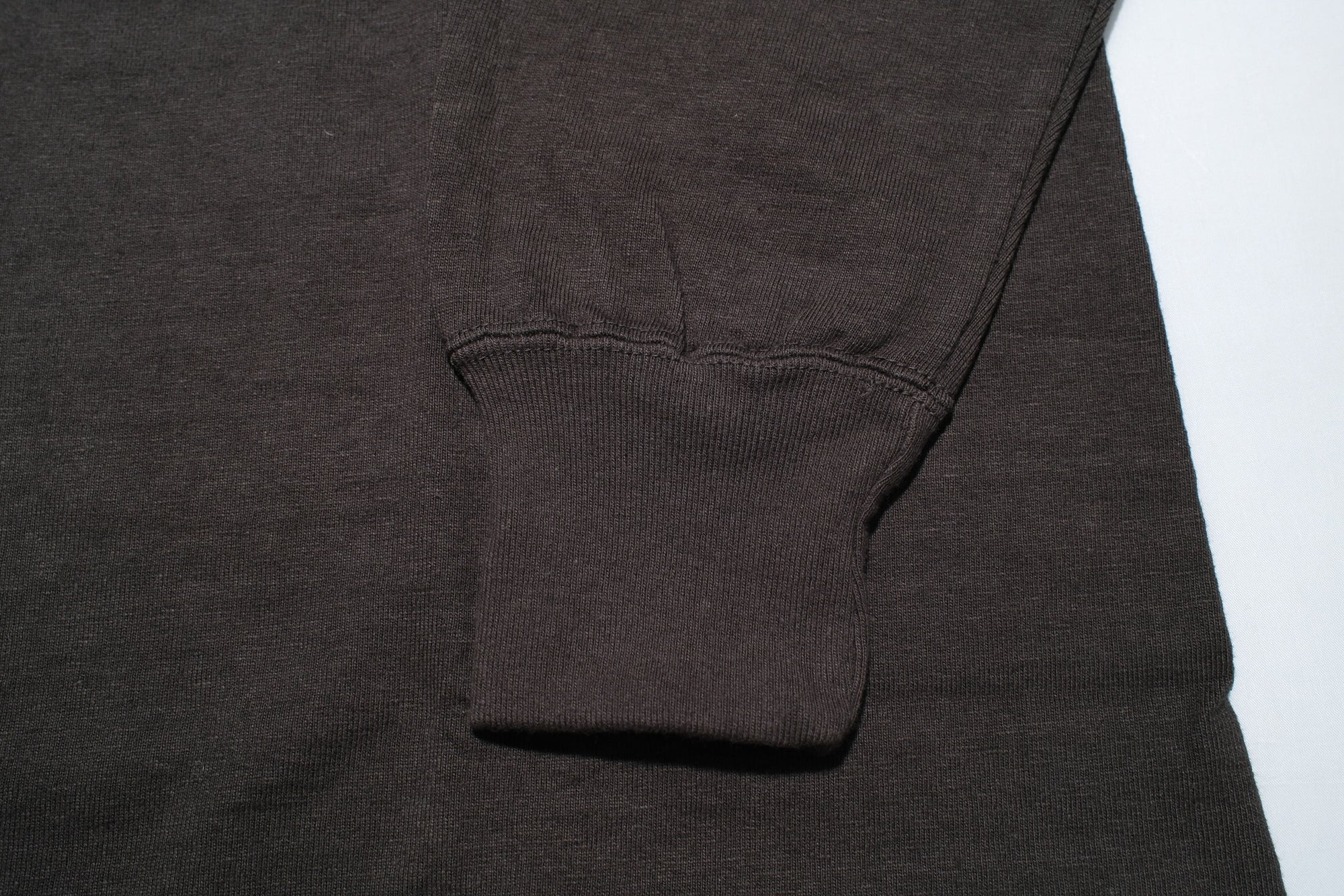 Dubble Works 7.7oz "Fallen Cotton" Loopwheeled Signature L/S Tee (Black)