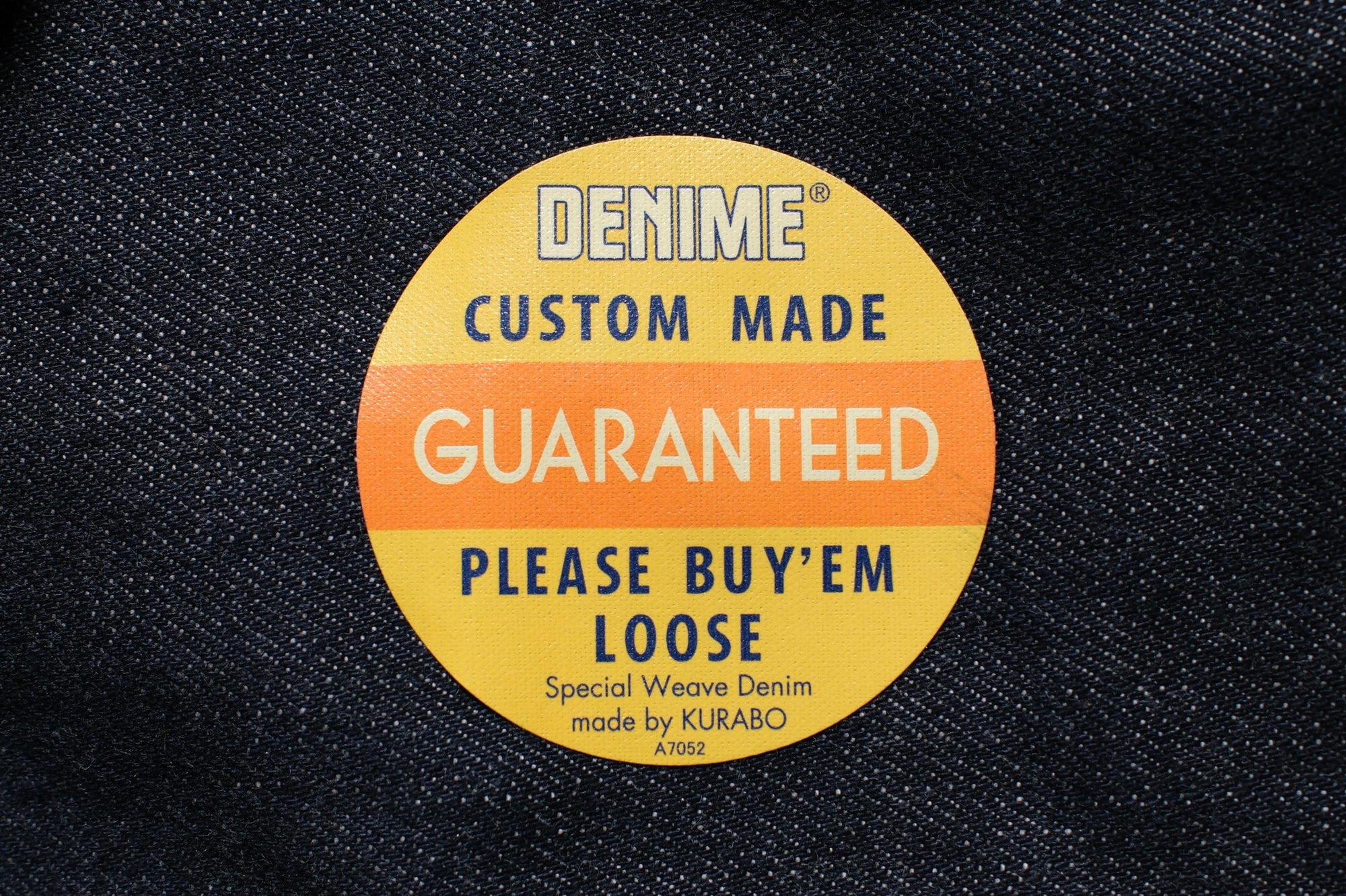 Denime X Warehouse Co. LOT. 231XX-47 14.5oz Indigo Dyed Type 1 Denim Jacket