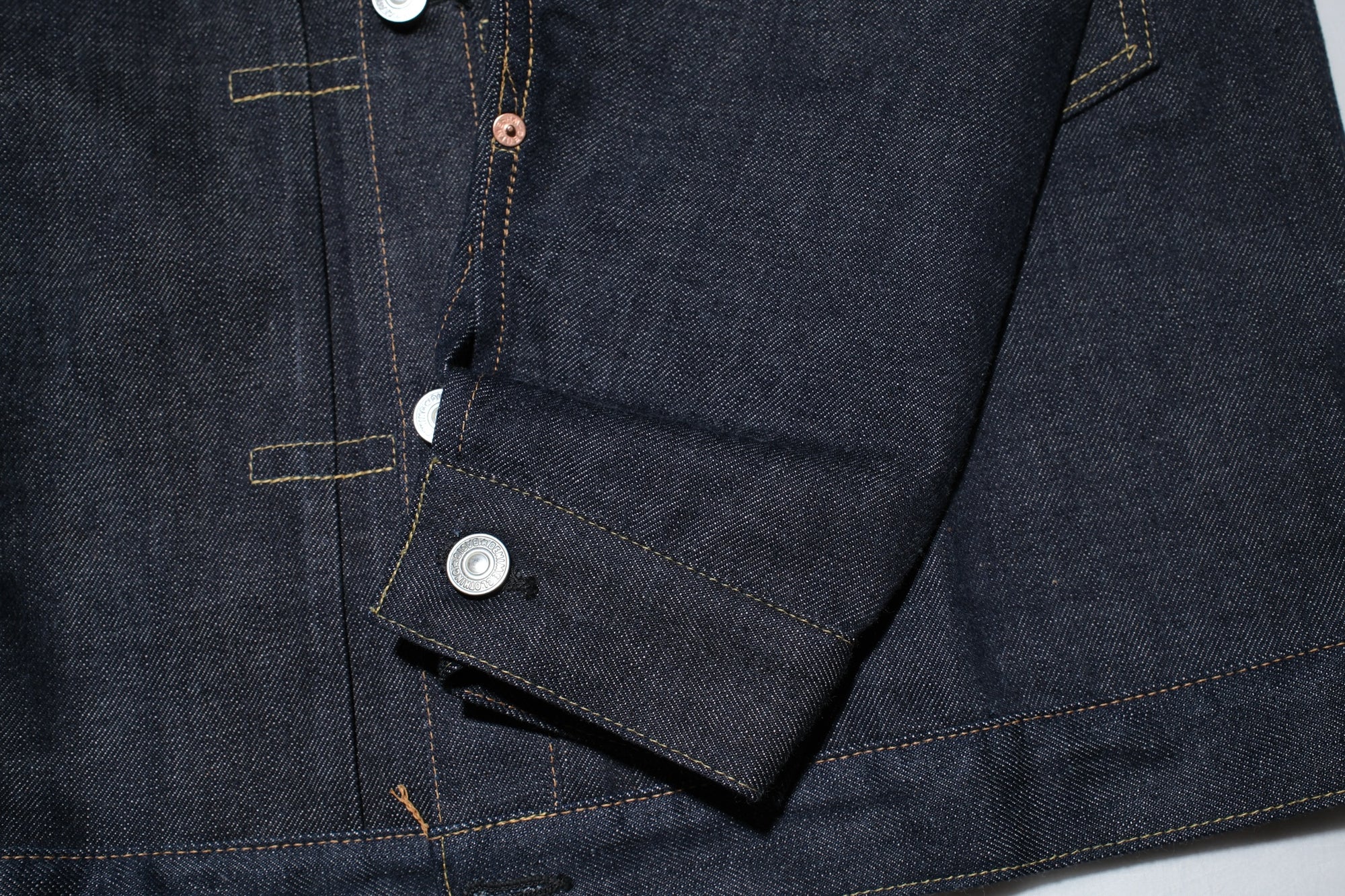 Denime X Warehouse Co. LOT. 231XX-47 14.5oz Indigo Dyed Type 1 Denim Jacket