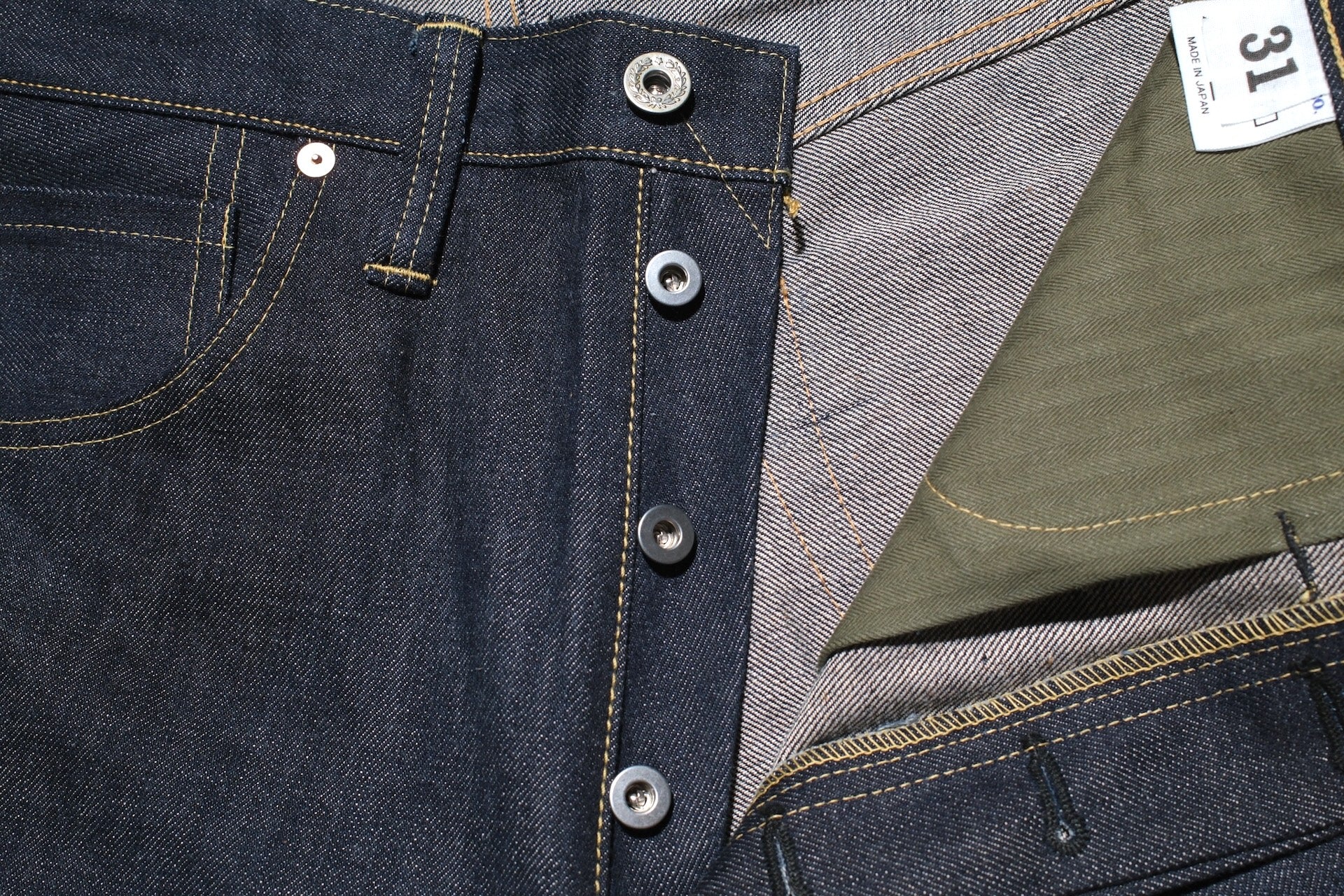 Denime X Warehouse Co. 14.5oz Indigo Dyed 220XX-S (WWII Model) Denim (Relaxed Straight fit)