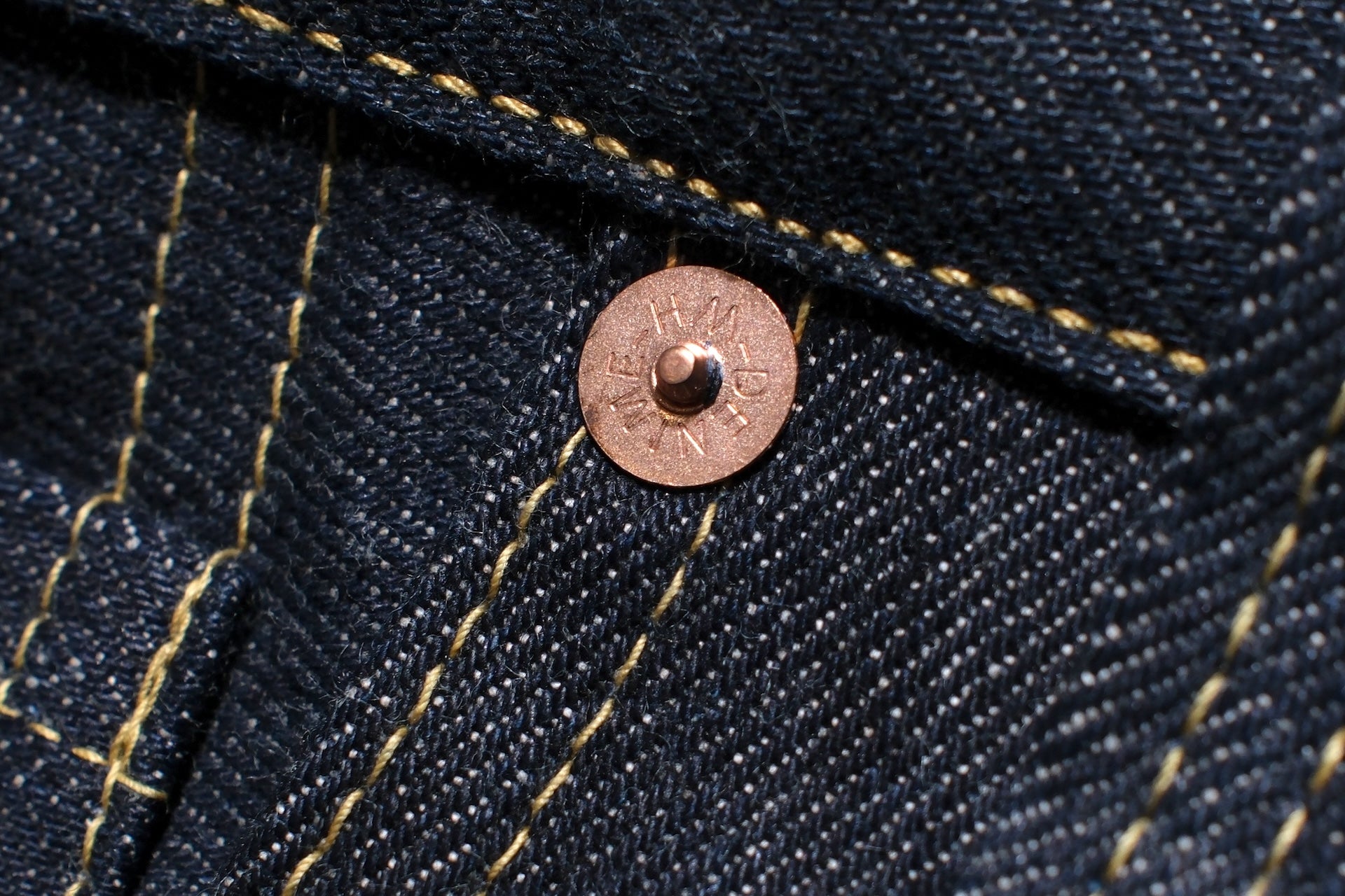 Denime X Warehouse Co. 14.5oz Indigo Dyed 220XX-S (WWII Model) Denim (Relaxed Straight fit)