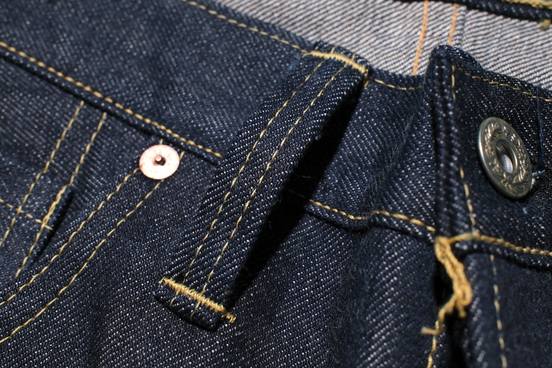 Denime X Warehouse Co. 14.5oz Indigo Dyed 220XX-S (WWII Model) Denim (Relaxed Straight fit)