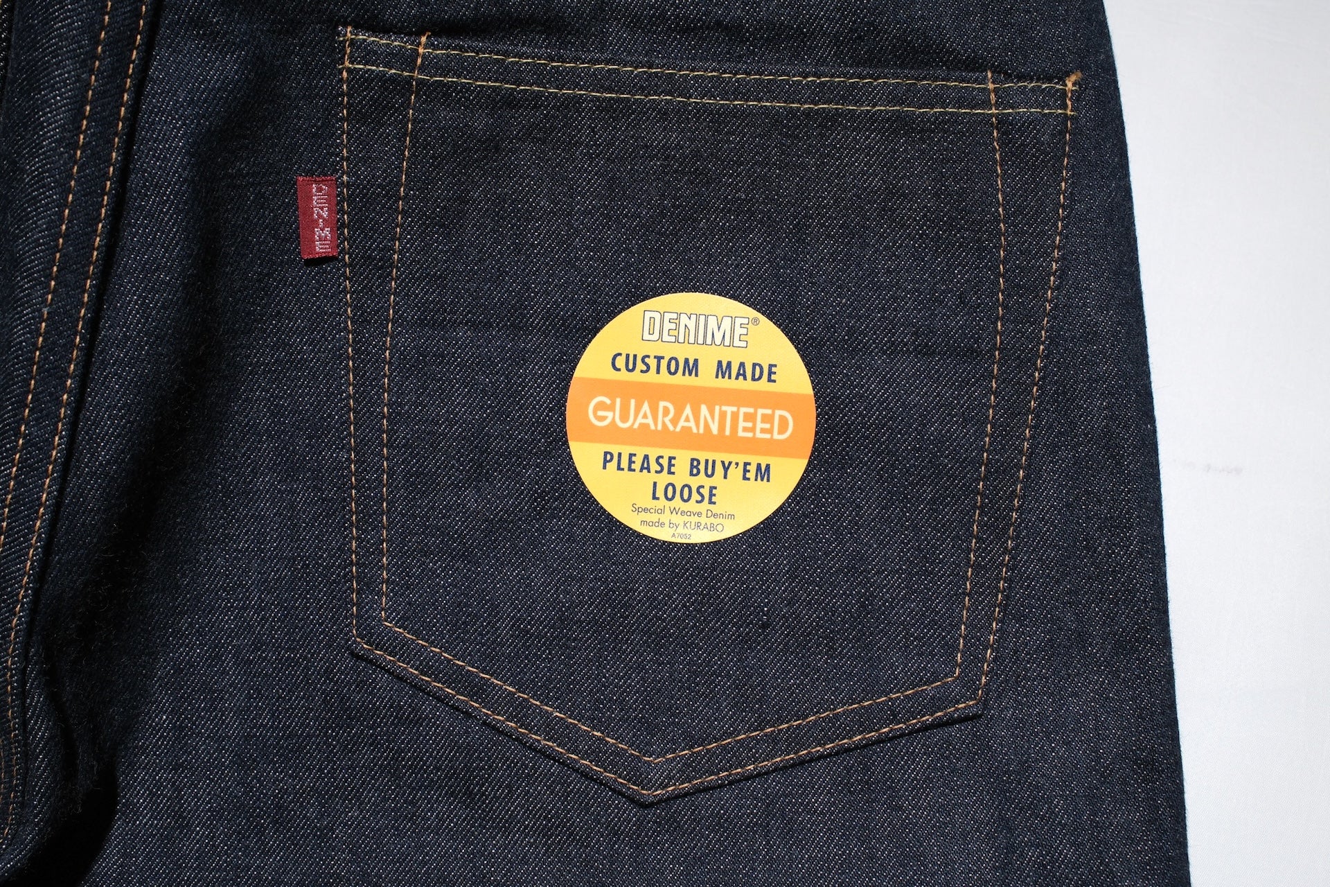 Denime X Warehouse Co. 14.5oz Indigo Dyed 220XX-S (WWII Model) Denim (Relaxed Straight fit)