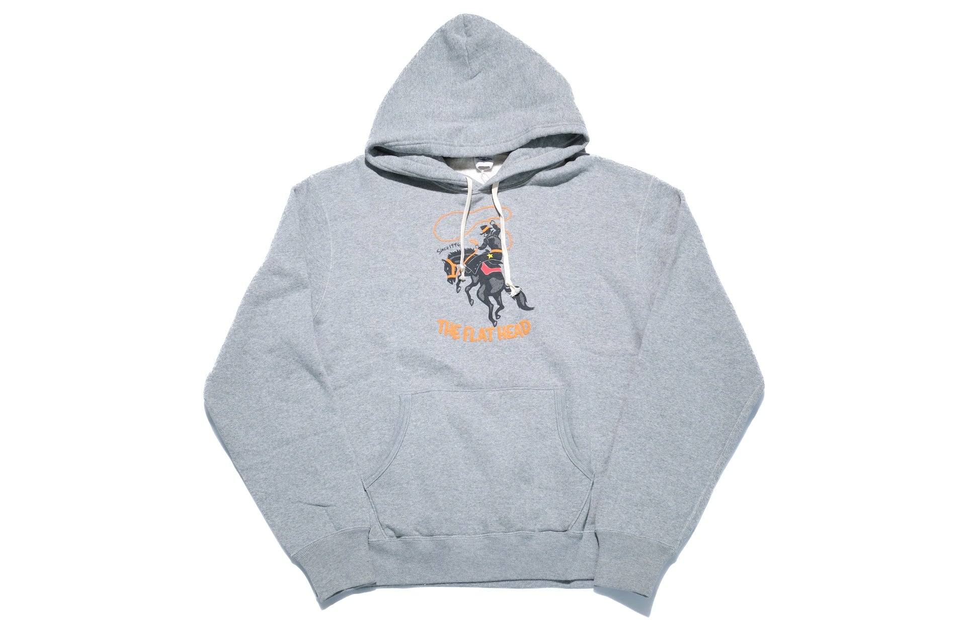 The Flat Head 11oz "Cowboy" Loopwheeled Pull-Over (Grey)