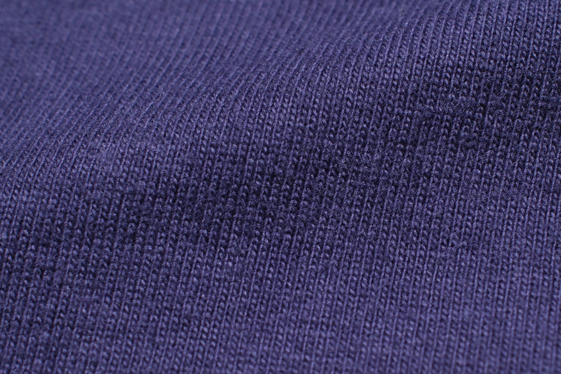 The Flat Head '26 Version 9oz Loopwheel L/S Plain Tee (Navy)