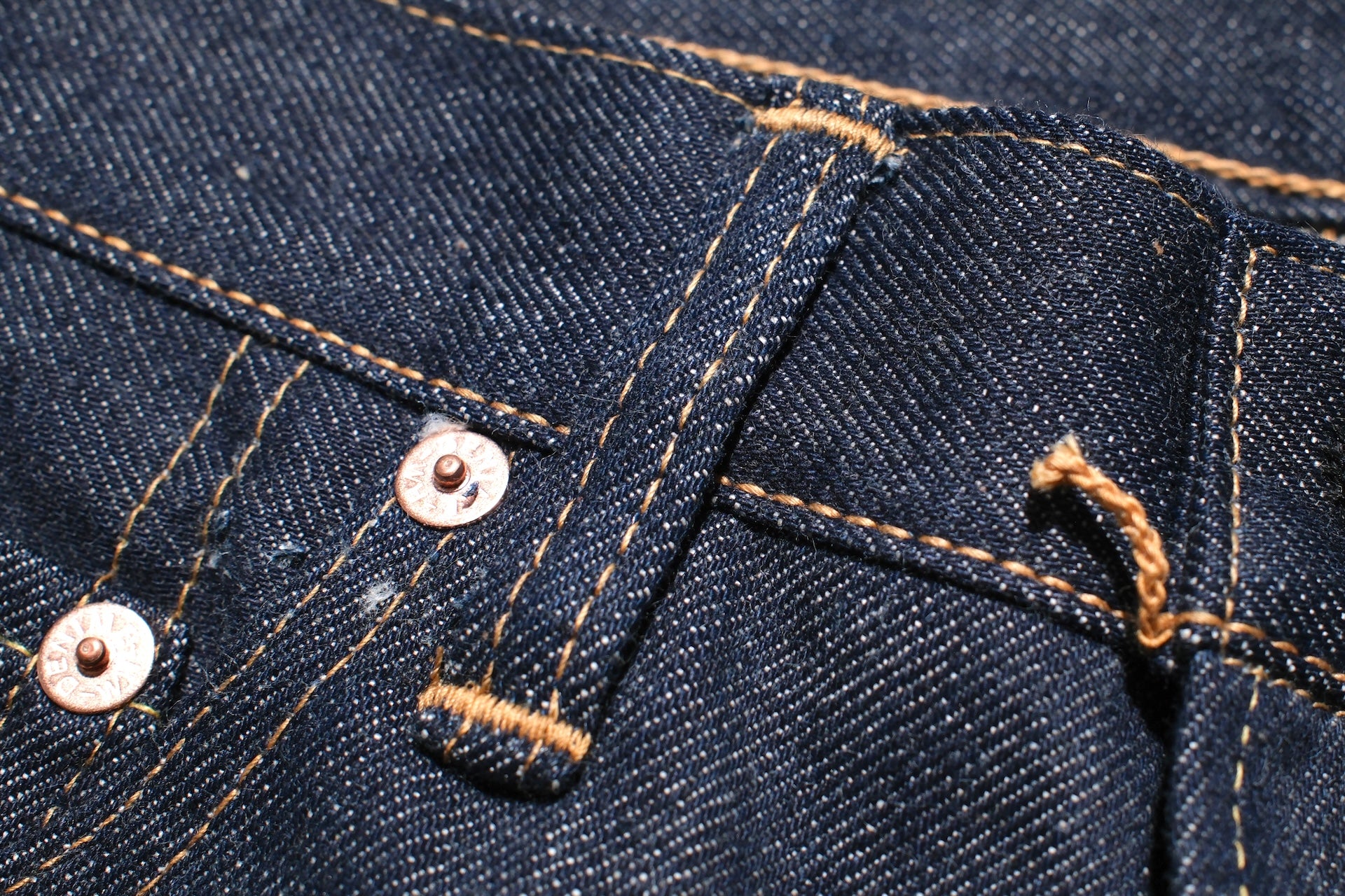 Denime X Warehouse Co. 14.5oz Indigo Dyed 220XX-54 Denim (Classic Straight fit)