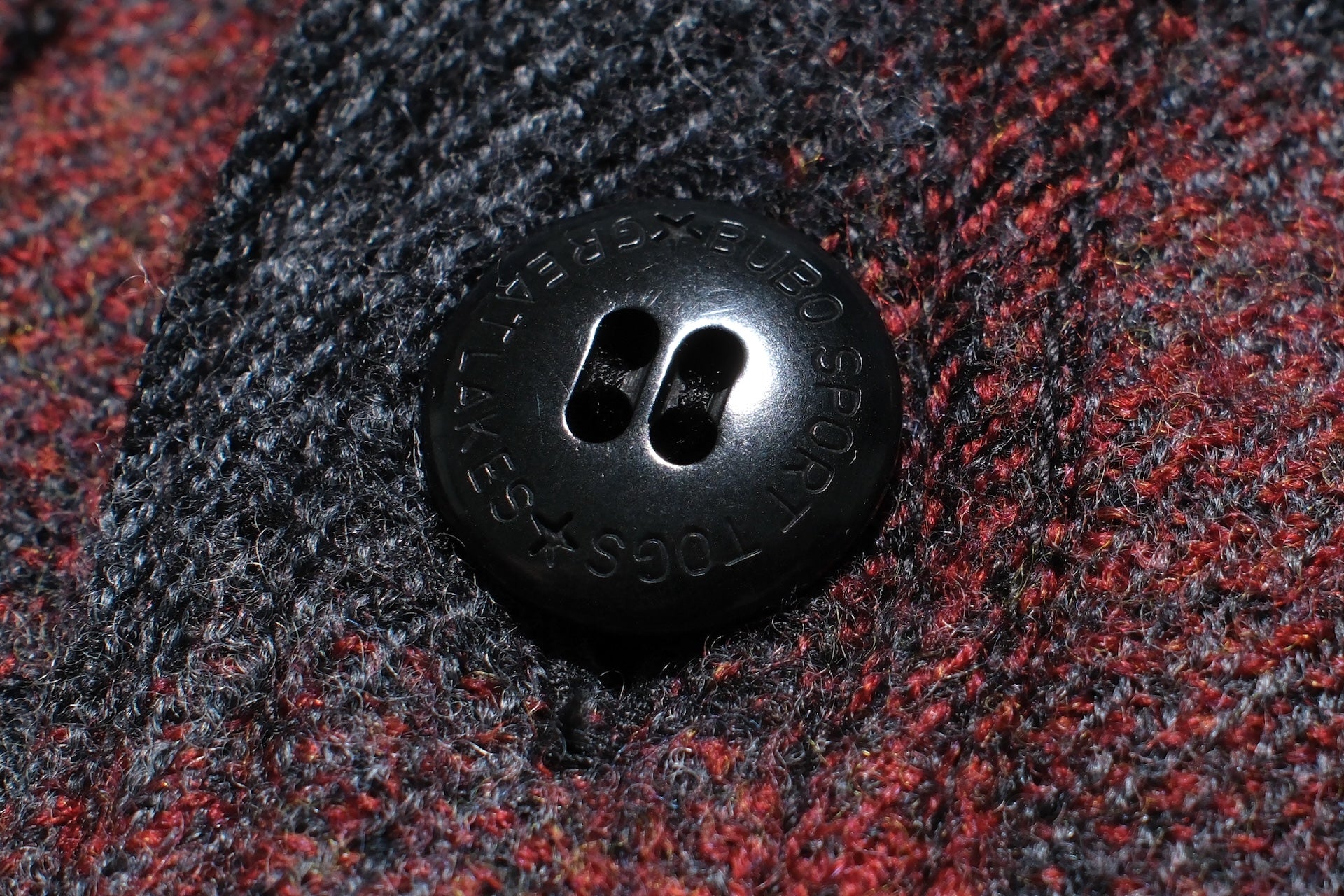 Freewheelers “HIGHBALLER” Ombre Check Wool Logger Shirt (Black X Grey X Red)