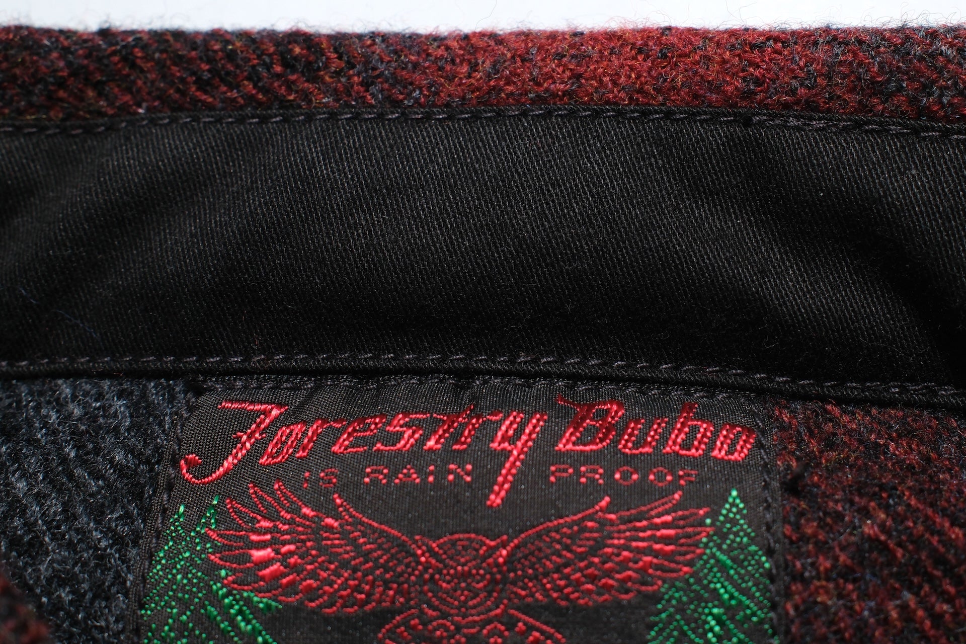 Freewheelers “HIGHBALLER” Ombre Check Wool Logger Shirt (Black X Grey X Red)