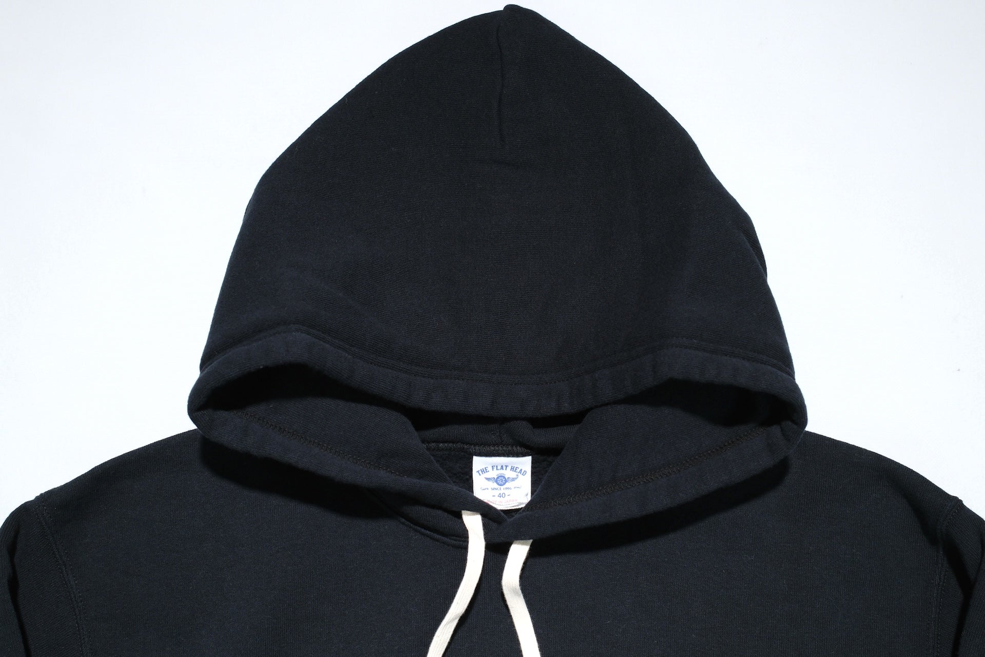 The Flat Head '26 Version 11oz Loopwheeled Pull-Over (Black)