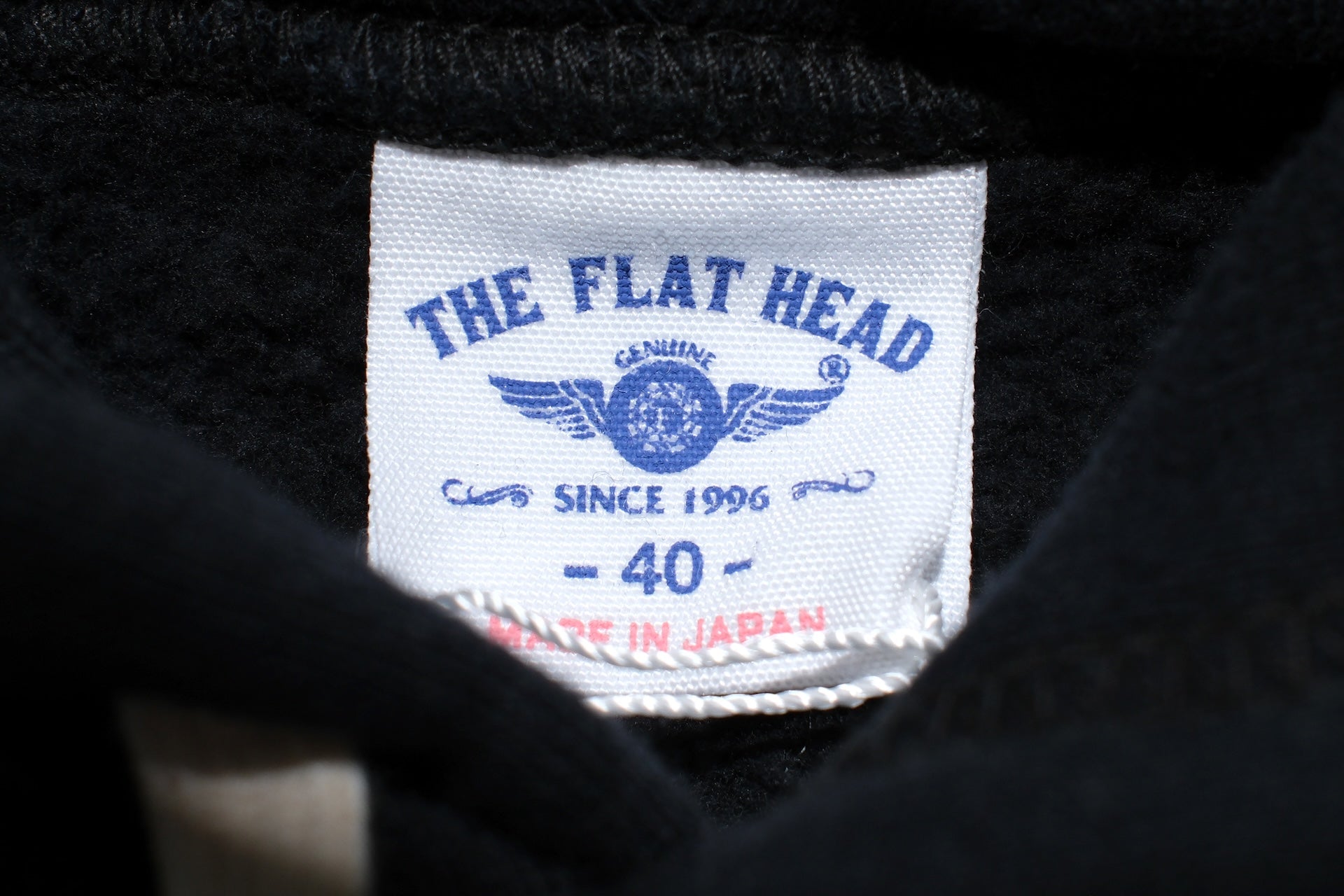 The Flat Head '26 Version 11oz Loopwheeled Pull-Over (Black)