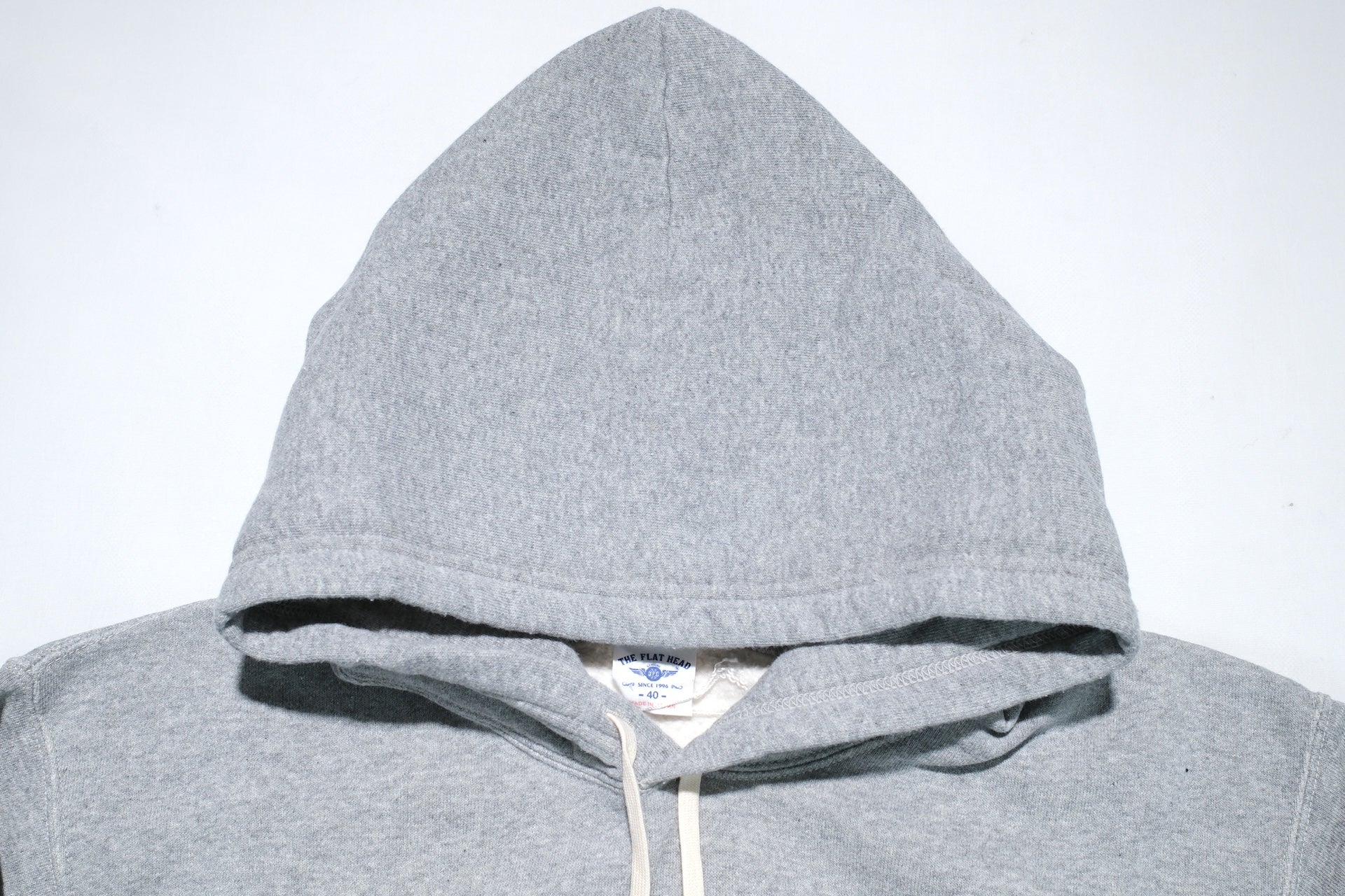 The Flat Head '26 Version 11oz Loopwheeled Pull-Over (Grey)