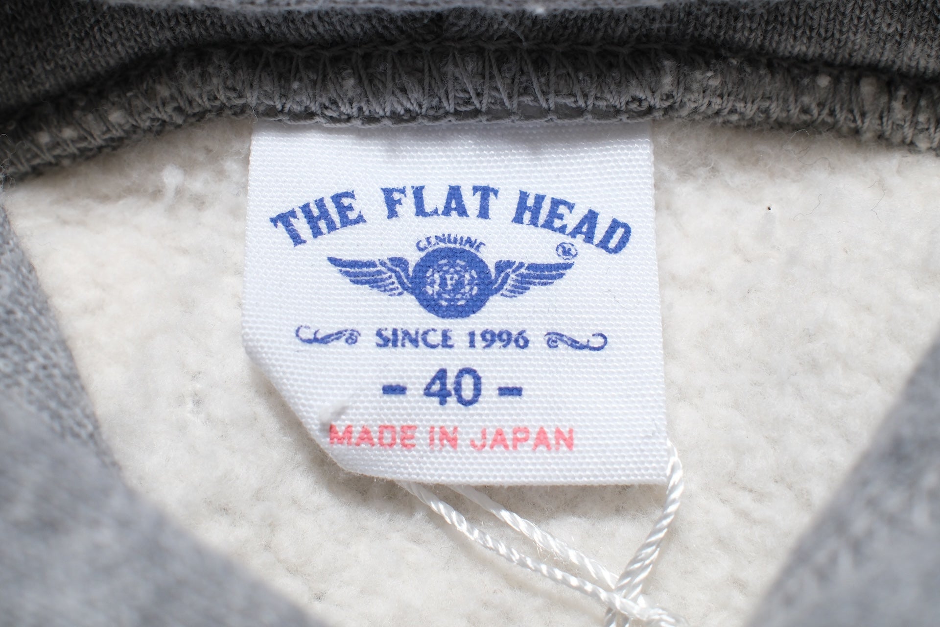 The Flat Head '26 Version 11oz Loopwheeled Pull-Over (Grey)
