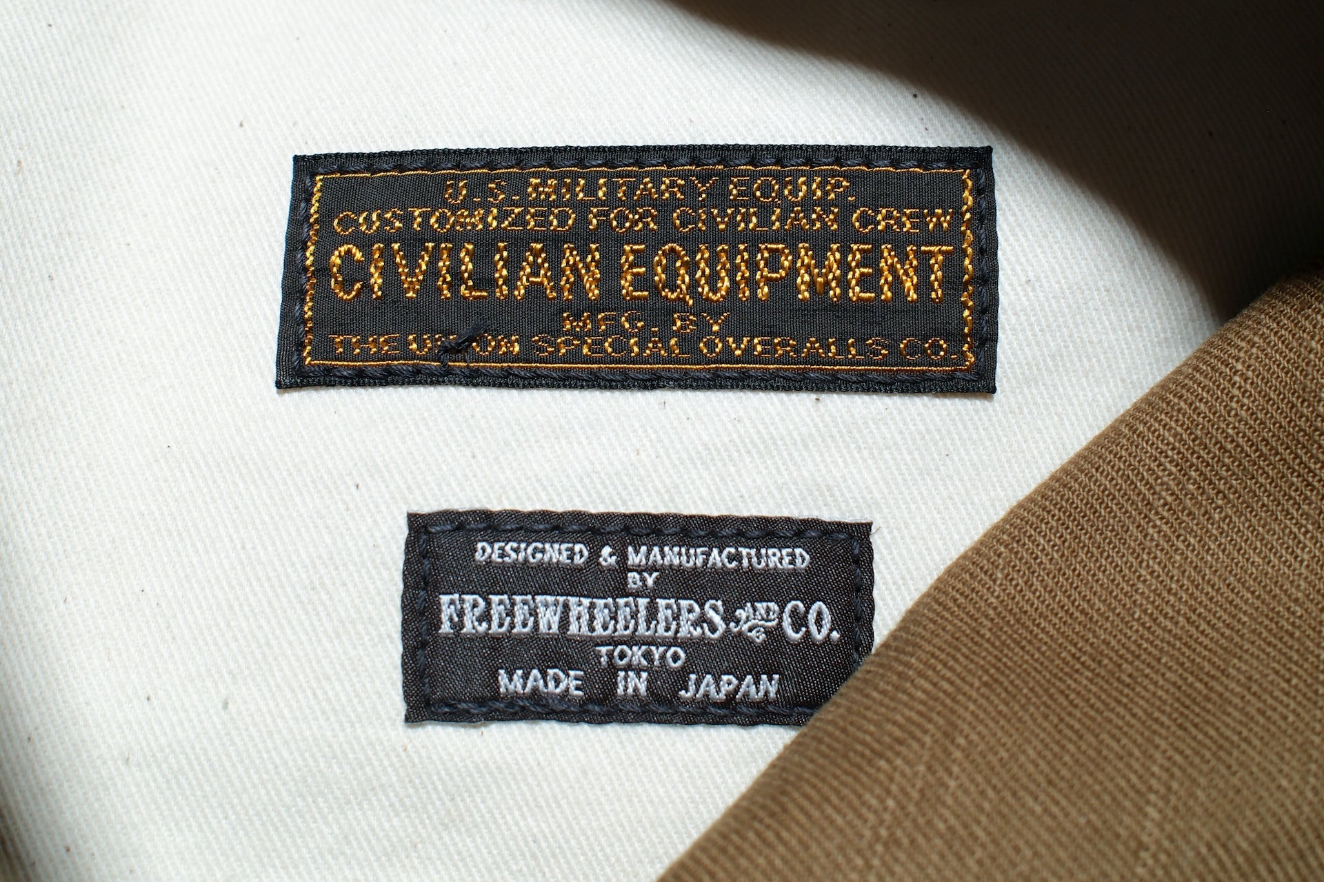 Freewheelers Heavyweight Cotton Drill "Aviators' Trousers" (Dark Khaki)