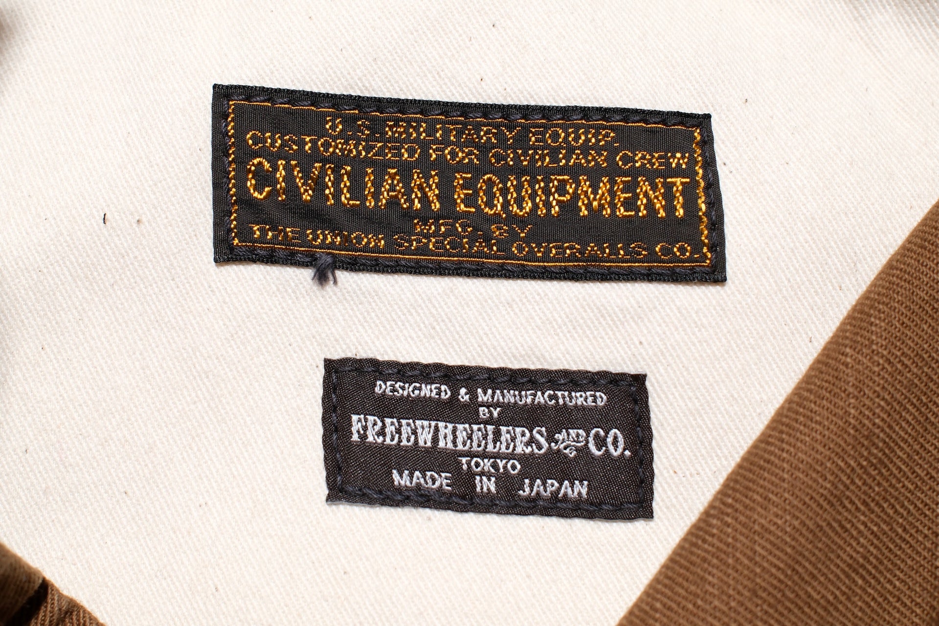 Freewheelers Heavyweight Cotton Drill "Aviators' Trousers" (Red Brown)