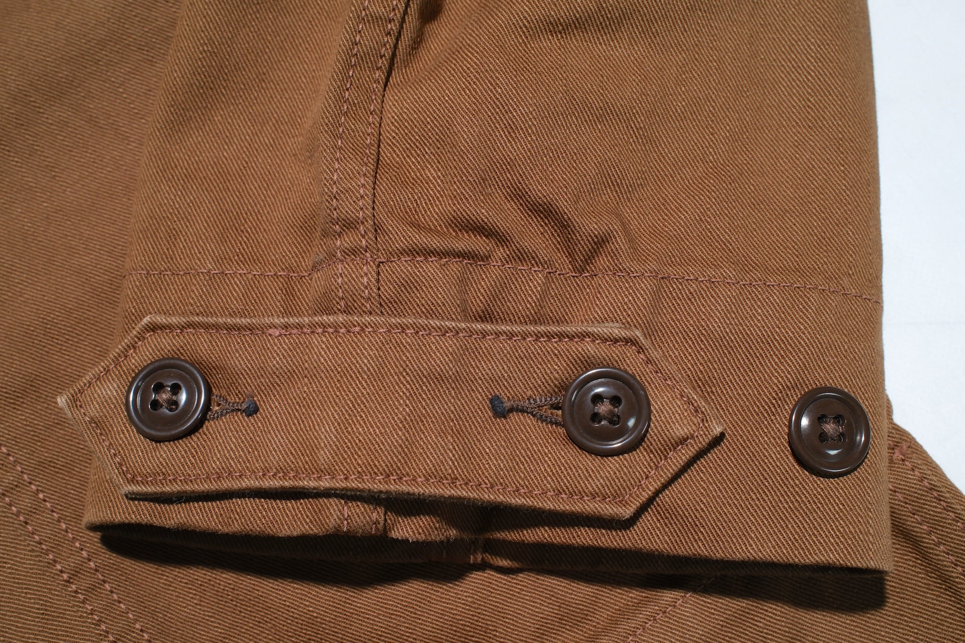 Freewheelers Heavyweight Cotton Drill "Aviators' Trousers" (Red Brown)