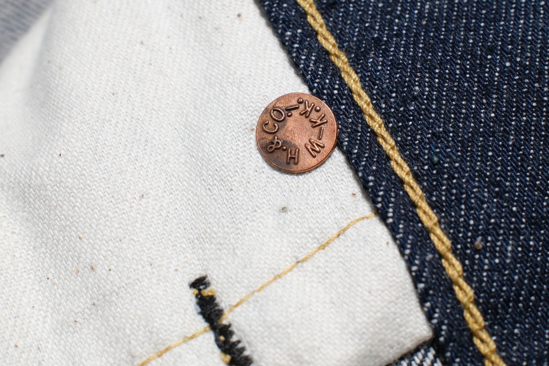 Warehouse Co. 14oz "Deadstock Blue" Indigo Dyed 1000XX Denim (Classic Straight fit)