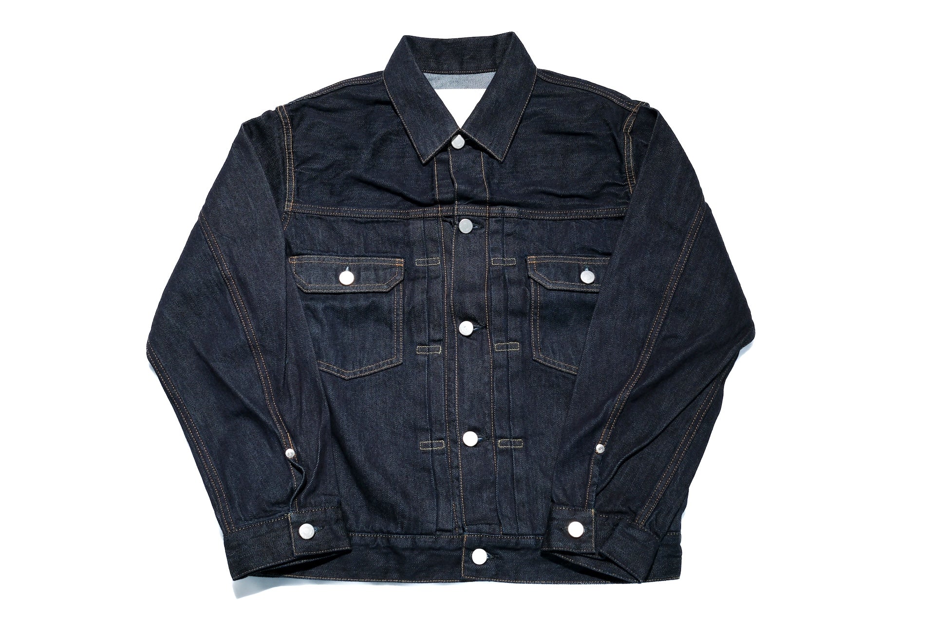 MOMOTARO JEANS 11oz Indigo Dyed "Silk-Touch" Modified Type 2 Denim Jacket