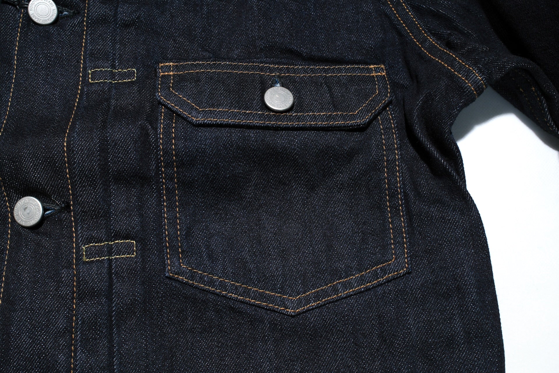 MOMOTARO JEANS 11oz Indigo Dyed "Silk-Touch" Modified Type 2 Denim Jacket