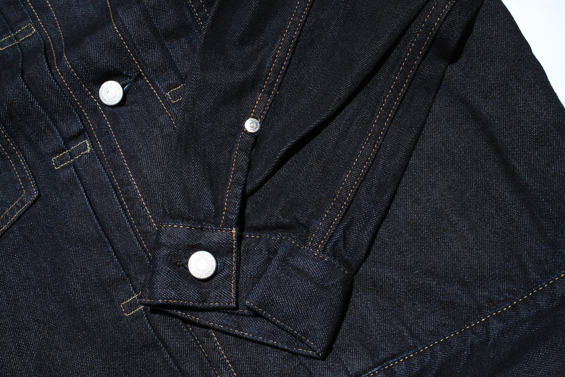 MOMOTARO JEANS 11oz Indigo Dyed "Silk-Touch" Modified Type 2 Denim Jacket