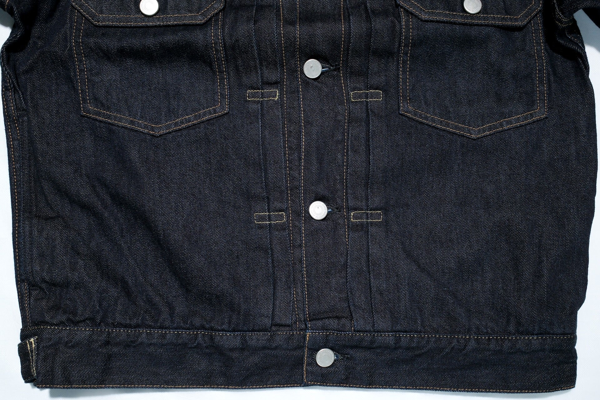 MOMOTARO JEANS 11oz Indigo Dyed "Silk-Touch" Modified Type 2 Denim Jacket