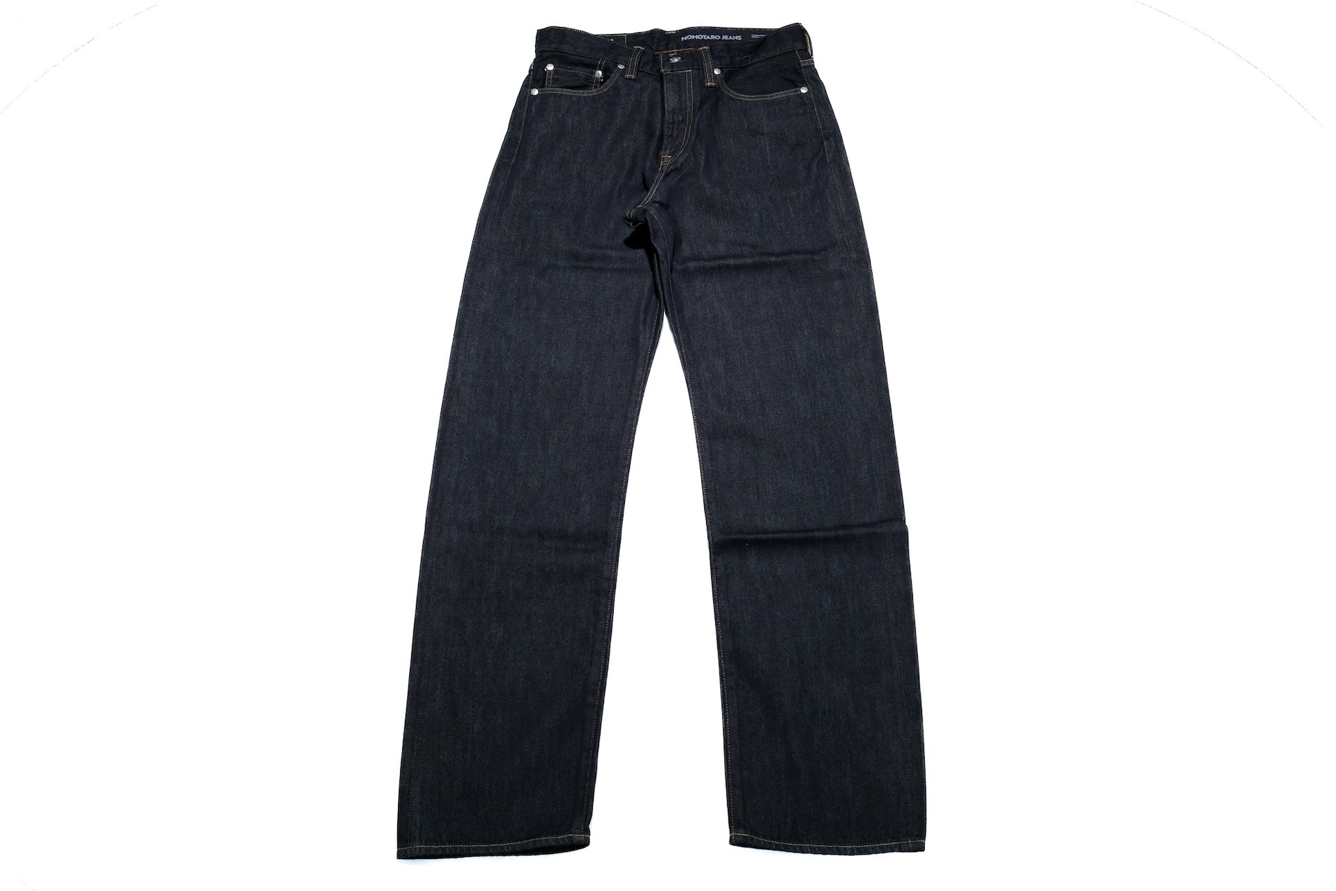 MOMOTARO JEANS 11oz Indigo Dyed "Silk-Touch" #100 Denim (Classic Straight fit)
