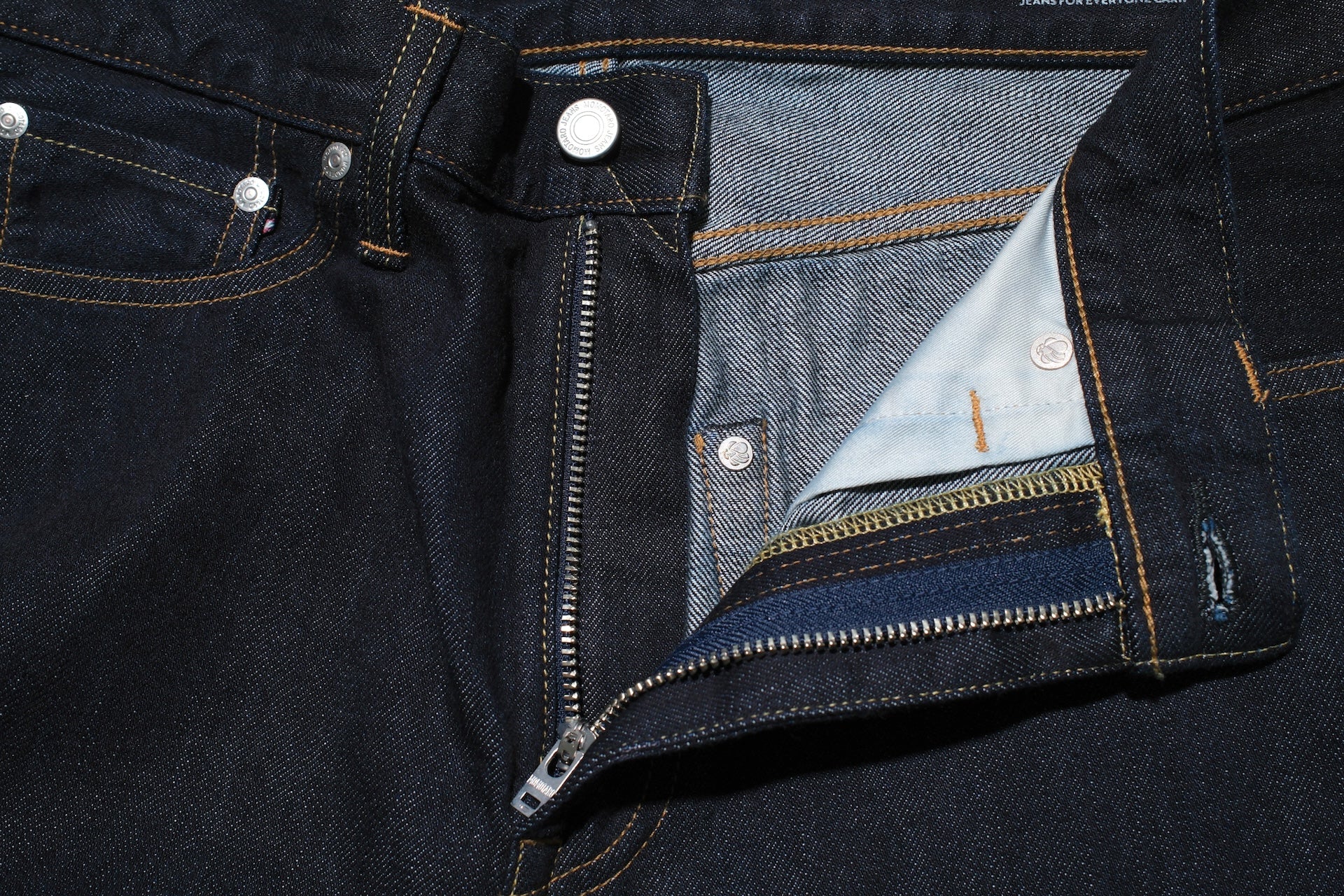 MOMOTARO JEANS 11oz Indigo Dyed "Silk-Touch" #100 Denim (Classic Straight fit)