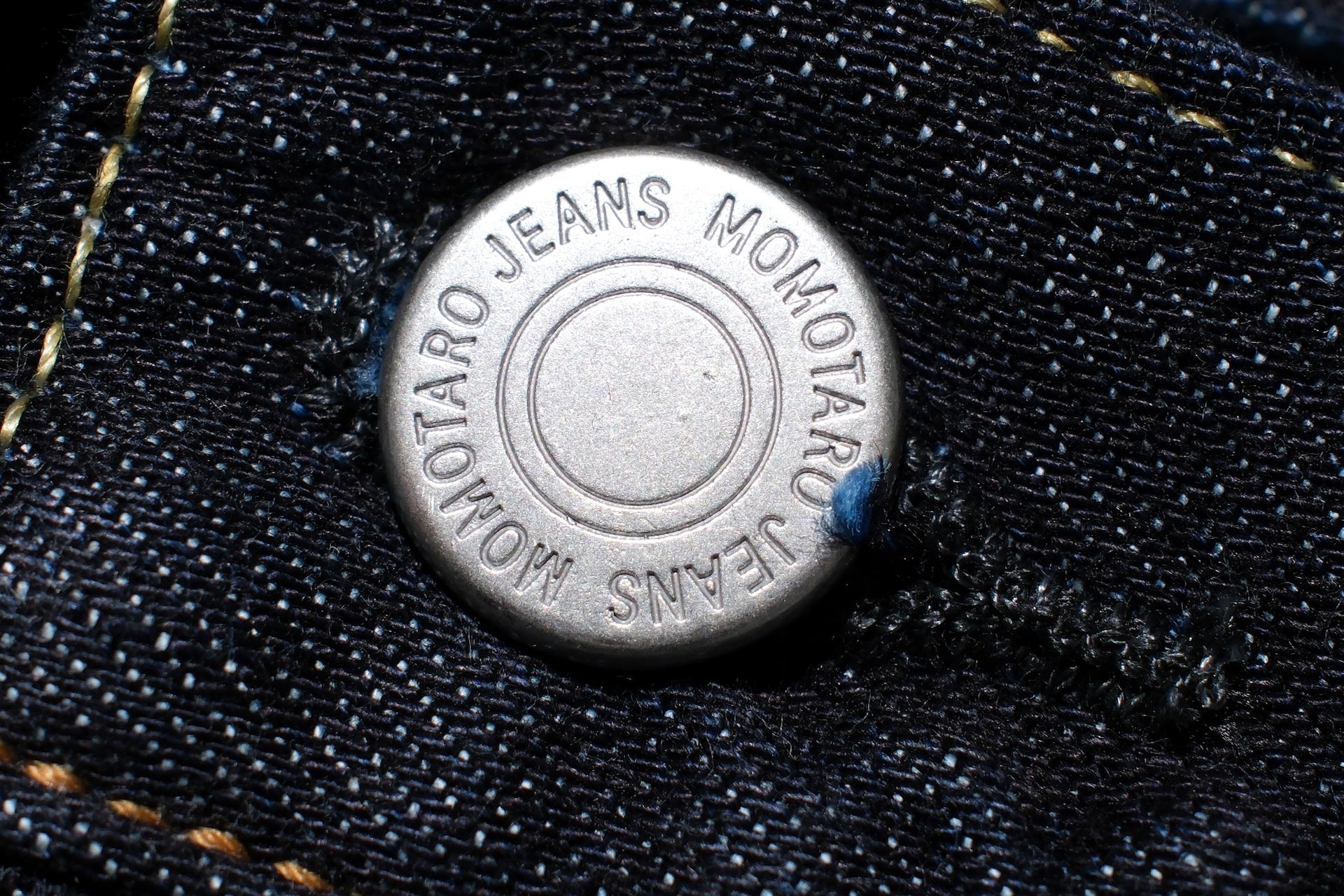 MOMOTARO JEANS 11oz Indigo Dyed "Silk-Touch" #100 Denim (Classic Straight fit)