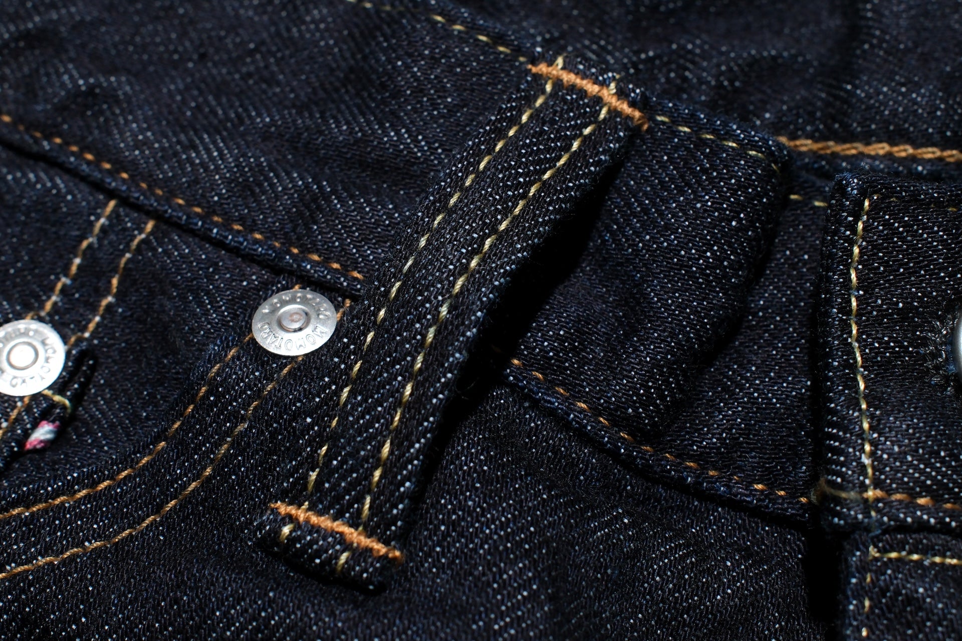 MOMOTARO JEANS 11oz Indigo Dyed "Silk-Touch" #400 Denim (Wide Straight fit)