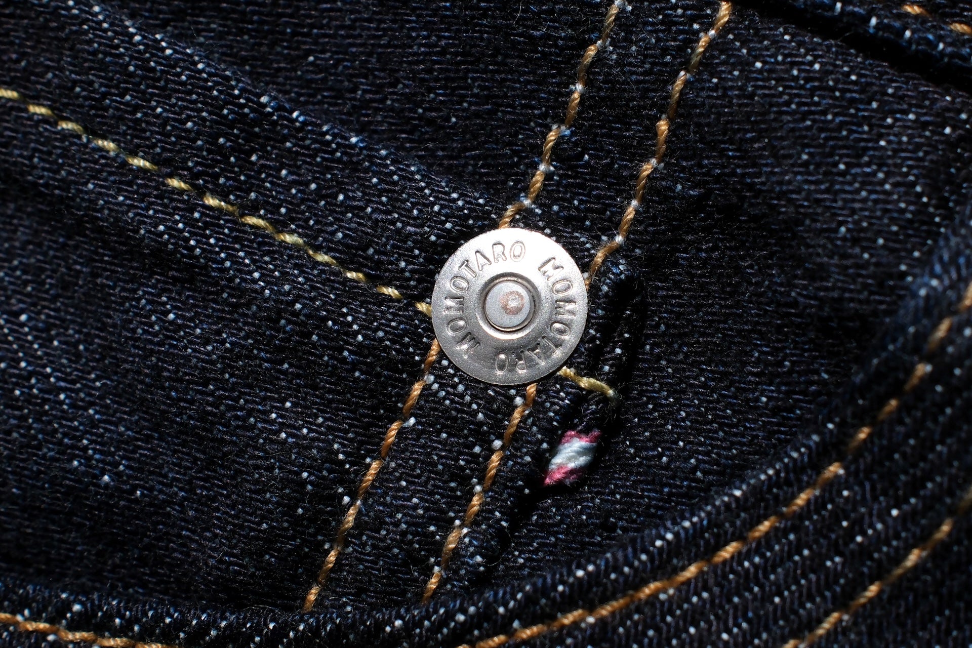 MOMOTARO JEANS 11oz Indigo Dyed "Silk-Touch" #100 Denim (Classic Straight fit)