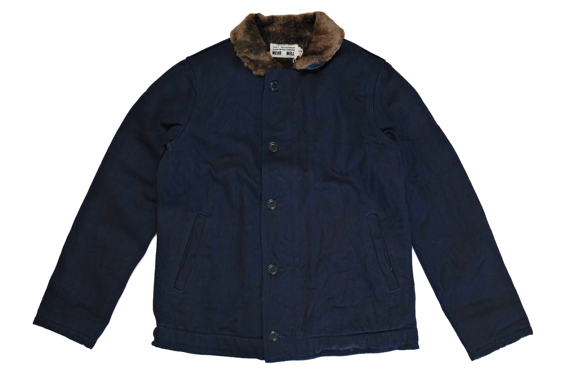 UES Duck Canvas N-1 Deck Jacket (Indigo)