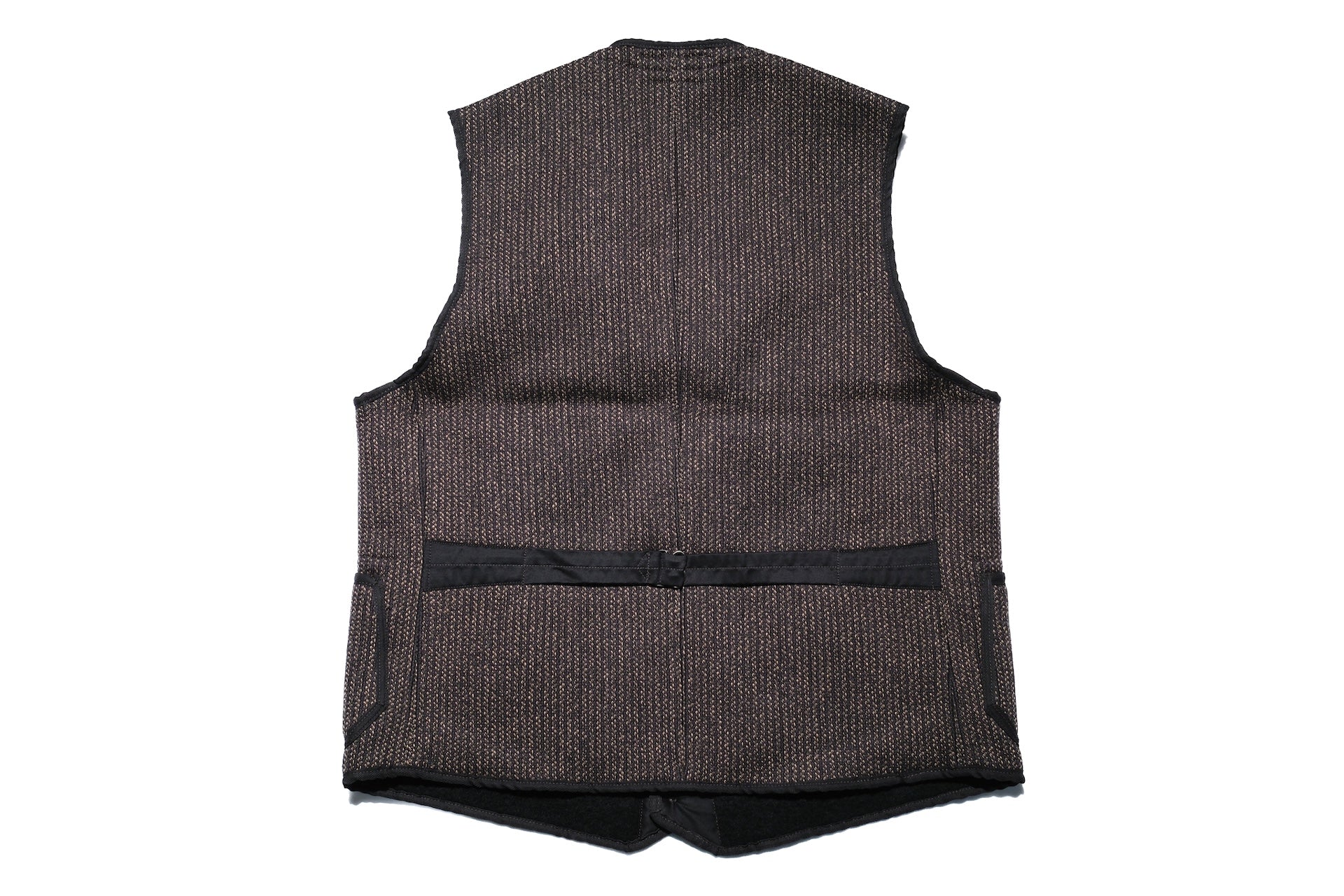 Freewheelers “Longshoreman” Winter Worker Vest (Grained Black