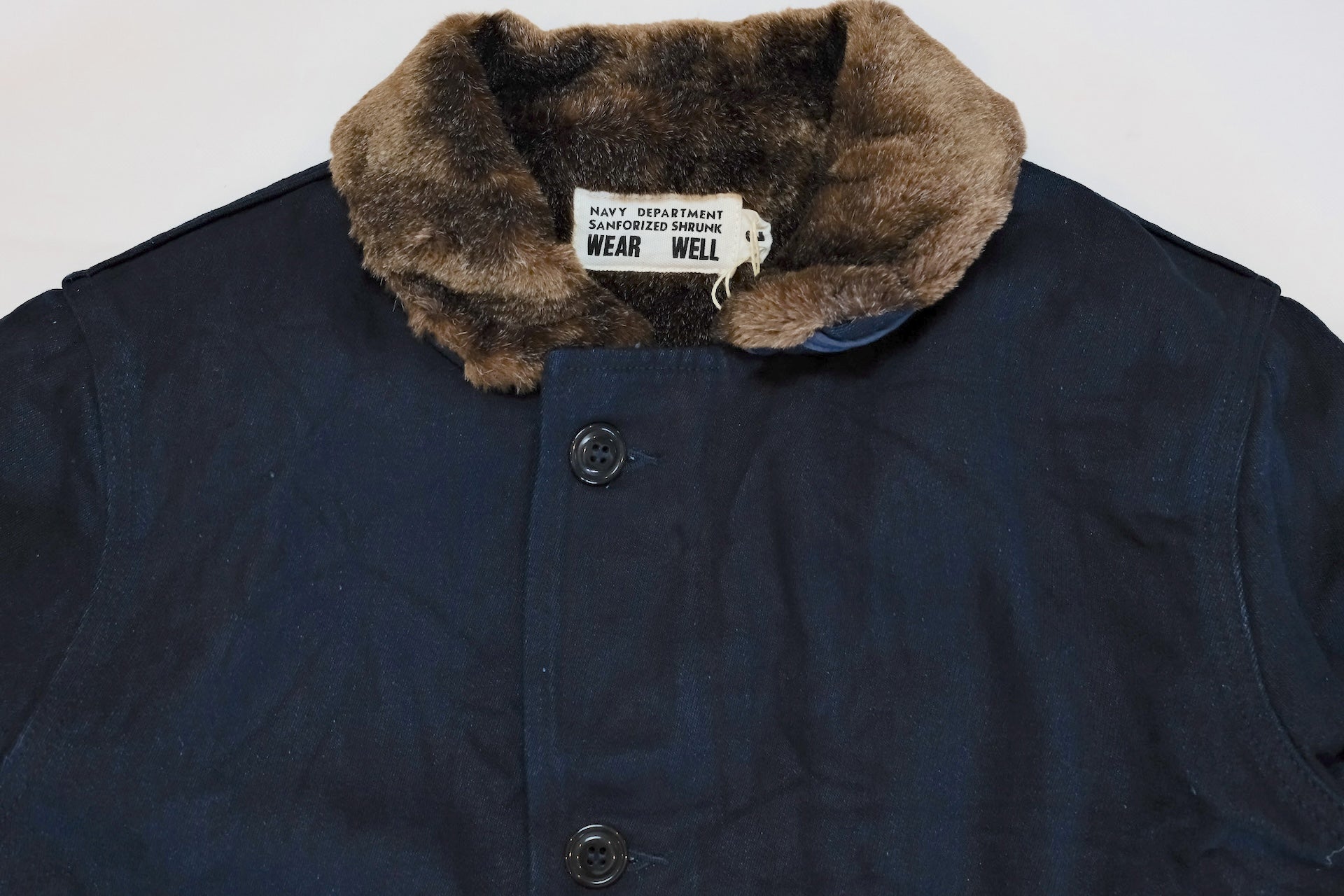 UES Duck Canvas N-1 Deck Jacket (Indigo)