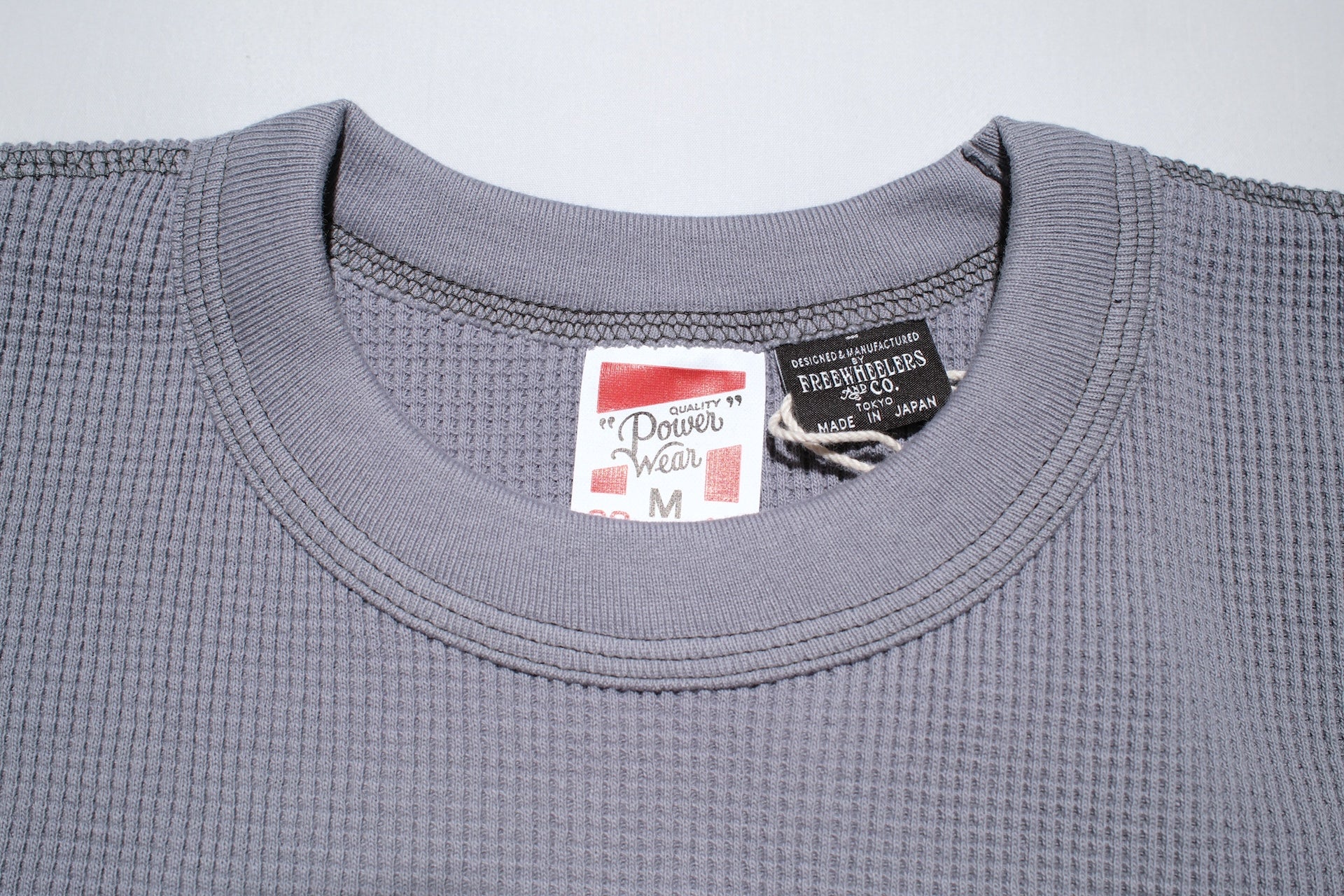 Freewheelers "Knuckle Bones" L/S Thermal (Medium Grey)