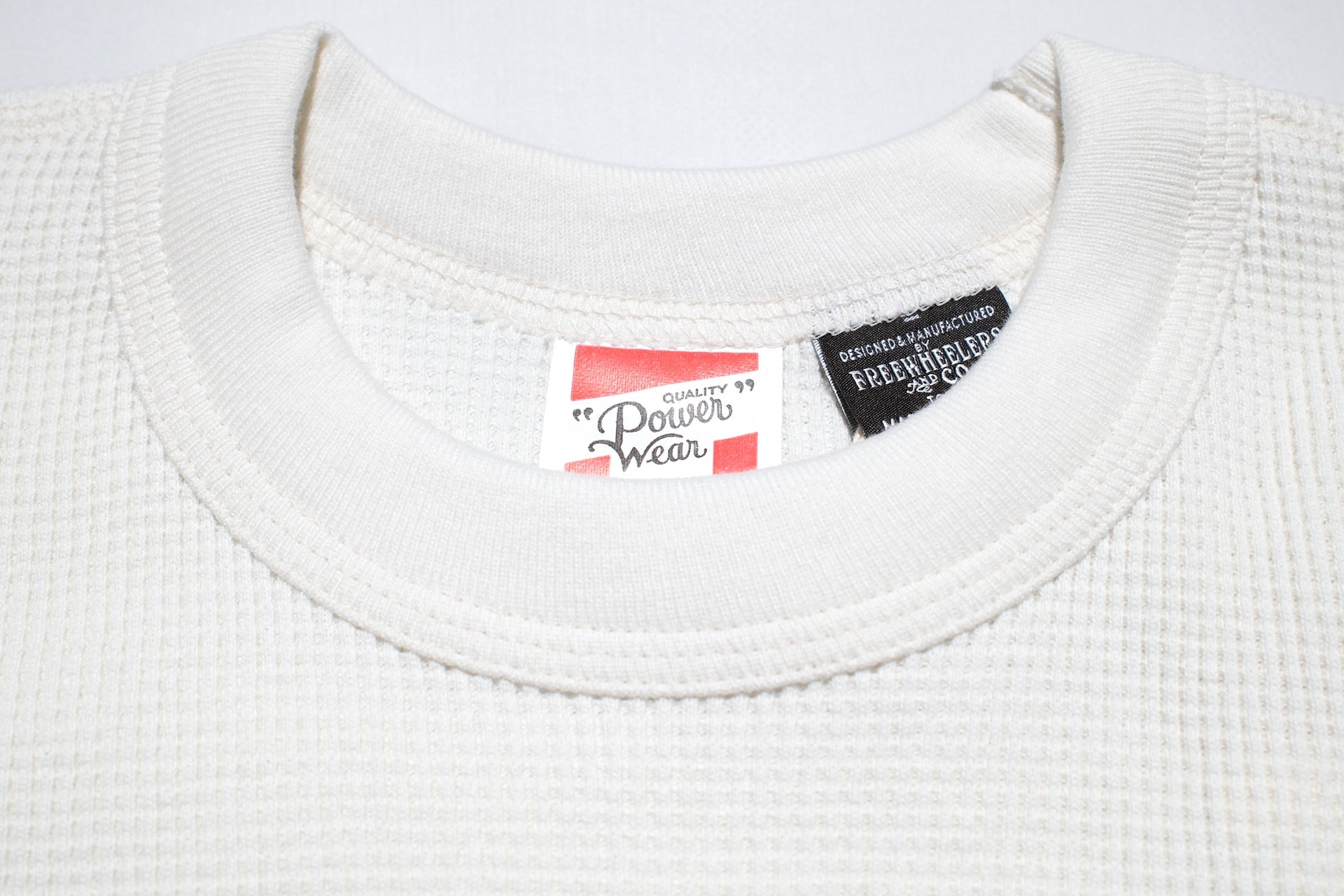 Freewheelers "Crew Neck" L/S Thermal (Ivory)