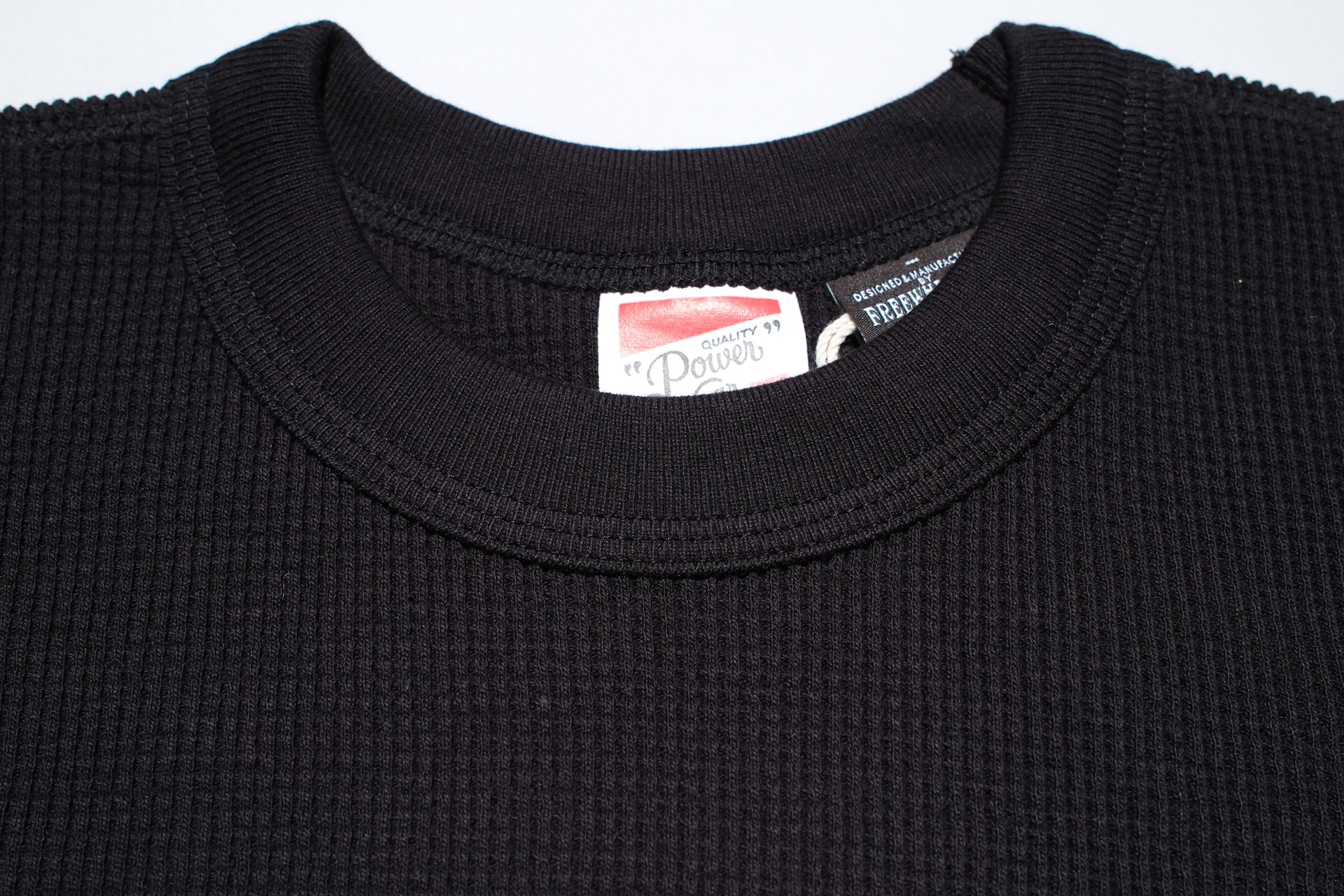 Freewheelers "Crew Neck" L/S Thermal (Black)