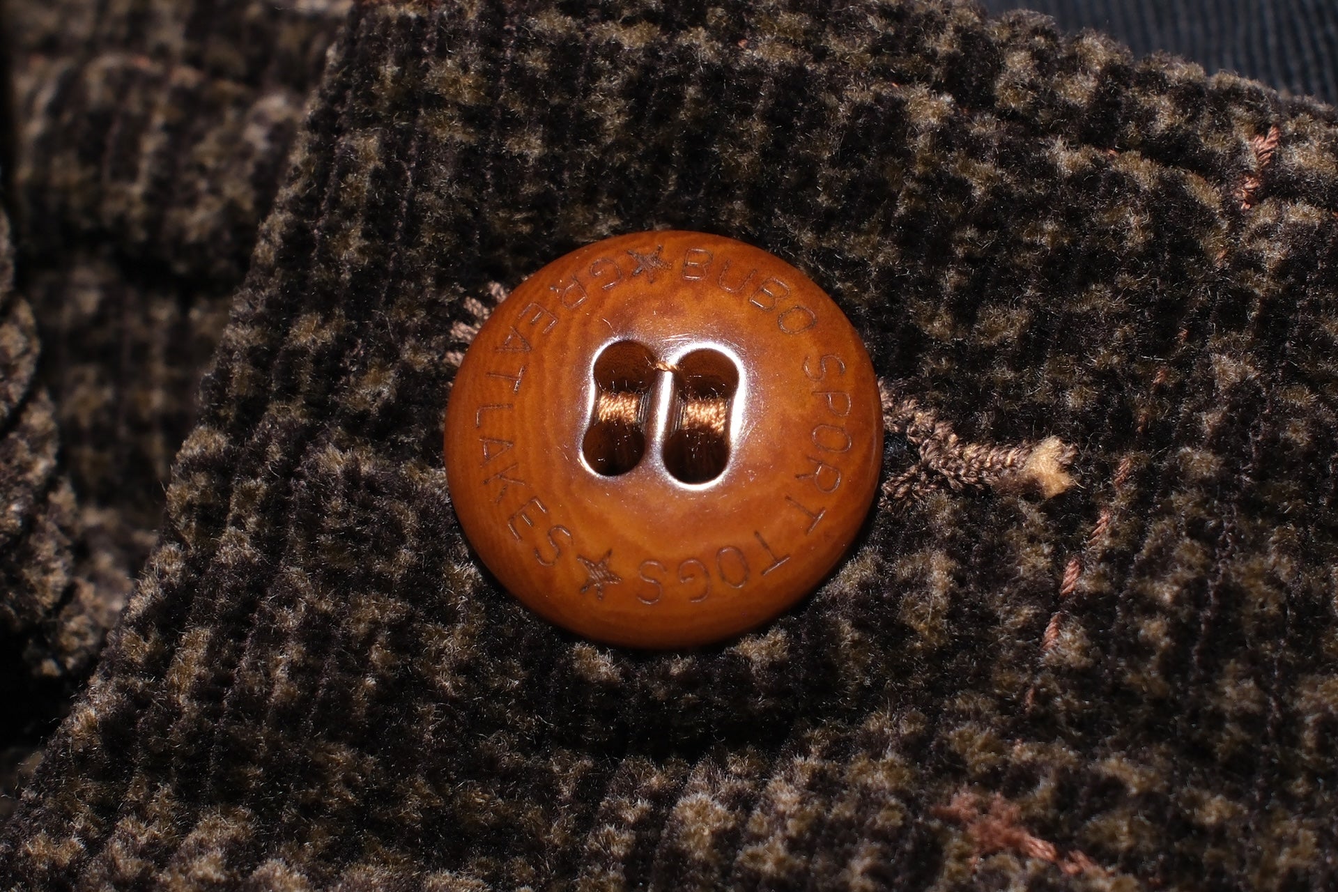 Freewheelers “Yellowstone” Striped Corduroy Hunting Trousers (Grained Brown)