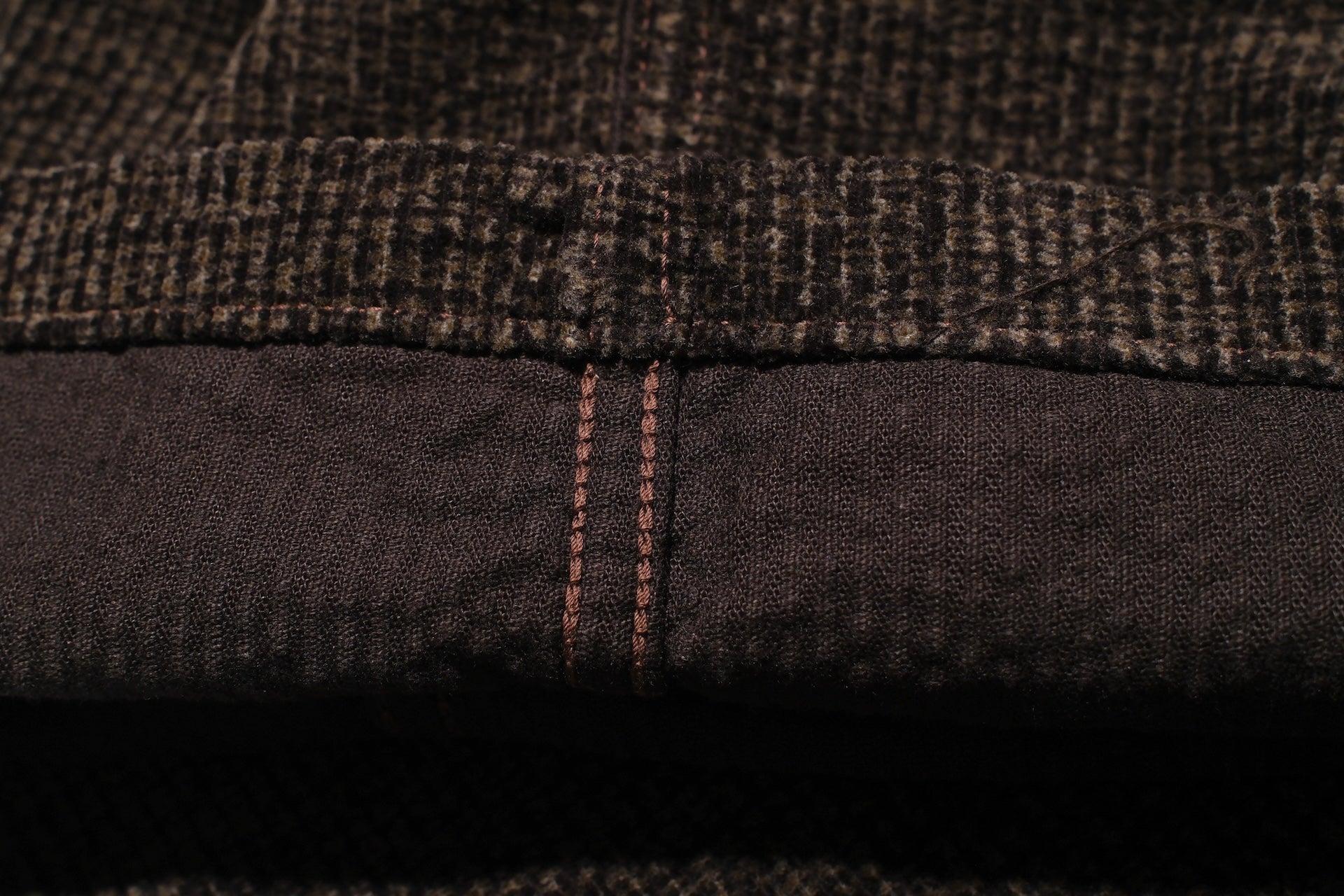 Freewheelers “Yellowstone” Striped Corduroy Hunting Trousers (Grained Brown)
