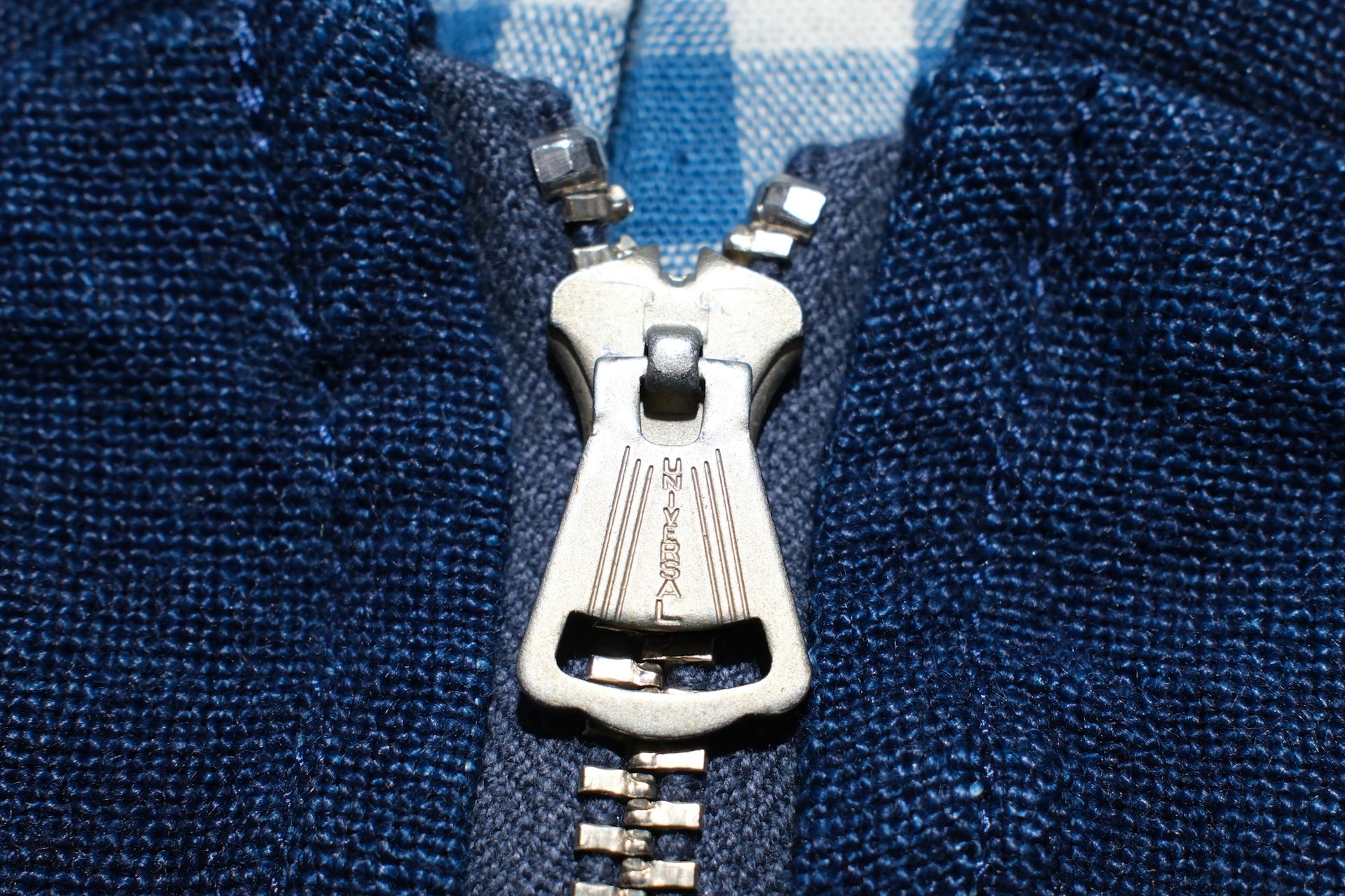Maru Sankaku Peke “Aizome-Kimono-Style” Sports Jacket