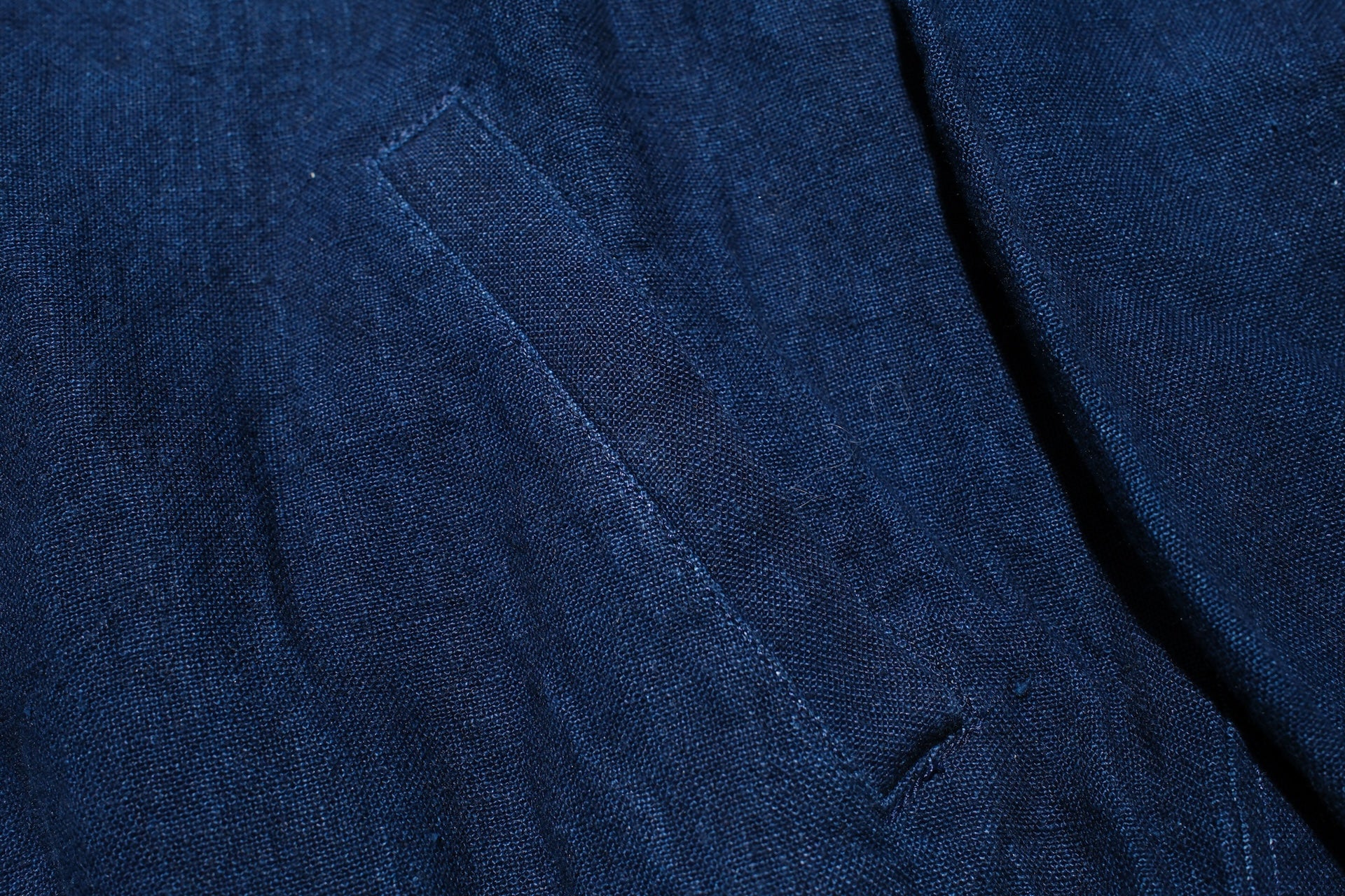 Maru Sankaku Peke “Aizome-Kimono-Style” Sports Jacket