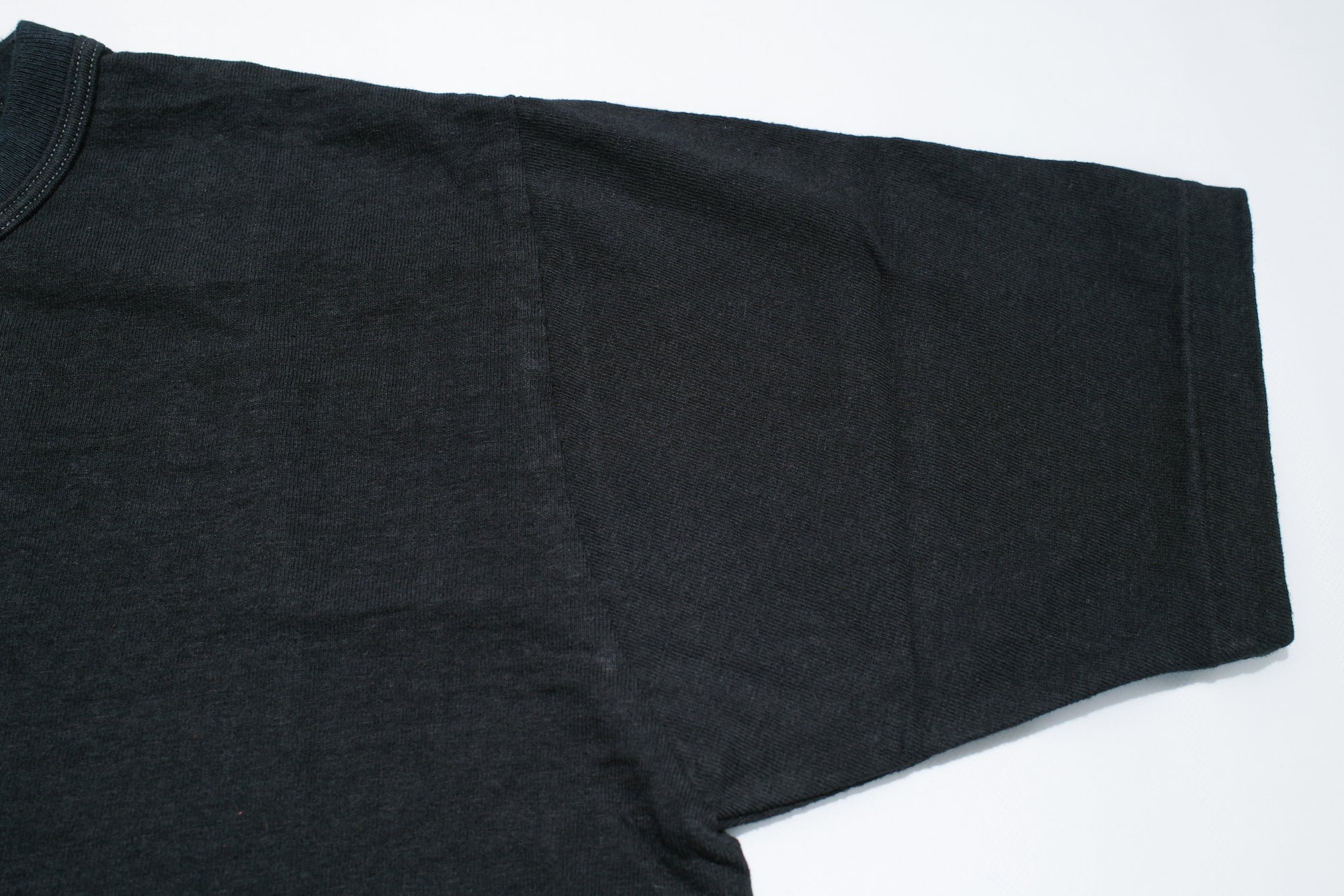 RAGGY CLOTHING 8oz "Fluffy-Sport" Loopwheeled Tee (Solid Black)