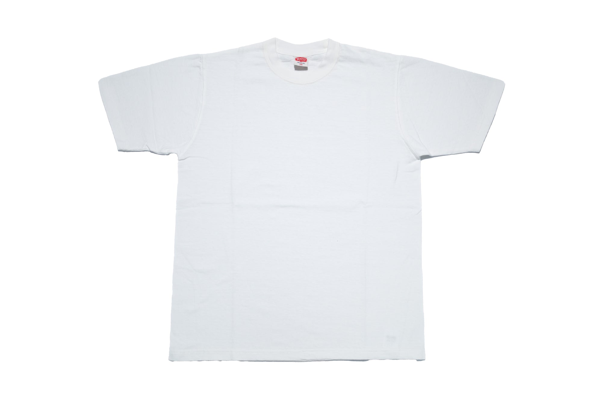 RAGGY CLOTHING 6oz "Old Americana" Loopwheeled Tee (Off White)