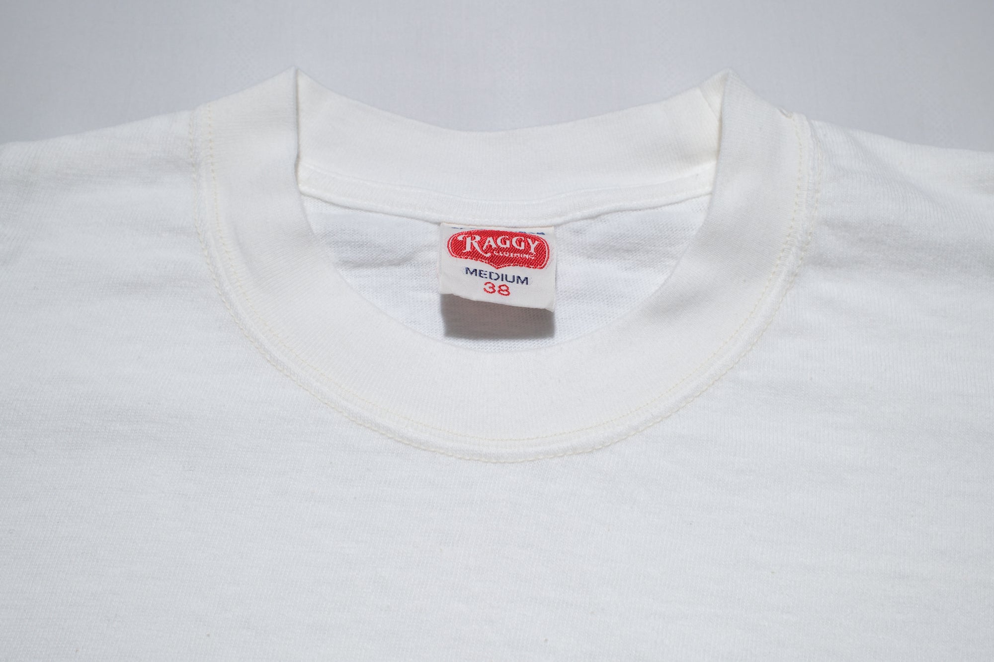 RAGGY CLOTHING 6oz "Old Americana" Loopwheeled Tee (Off White)