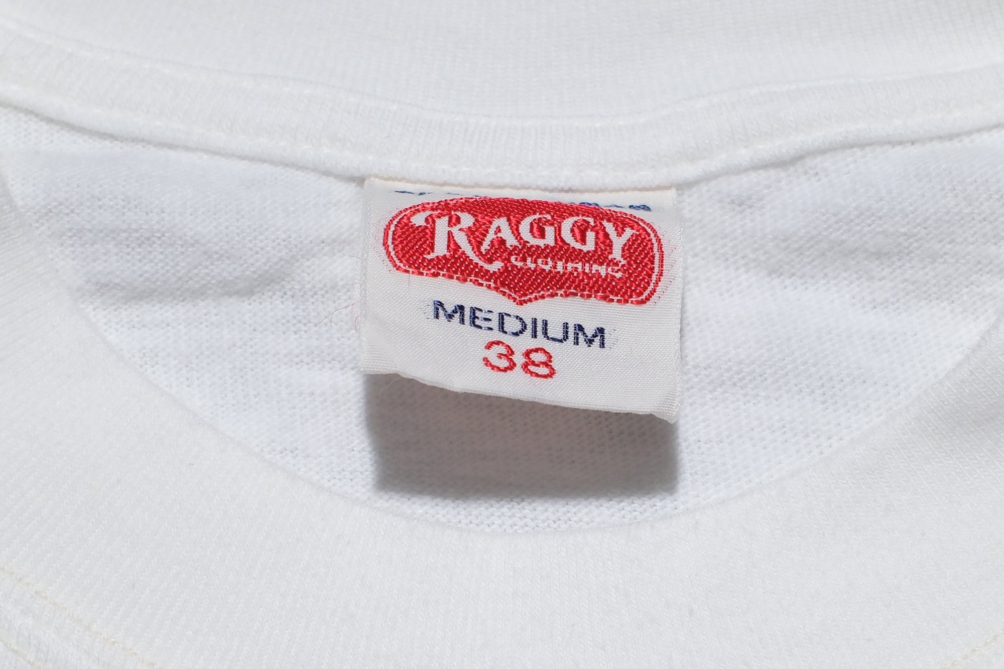 RAGGY CLOTHING 6oz "Old Americana" Loopwheeled Tee (Off White)