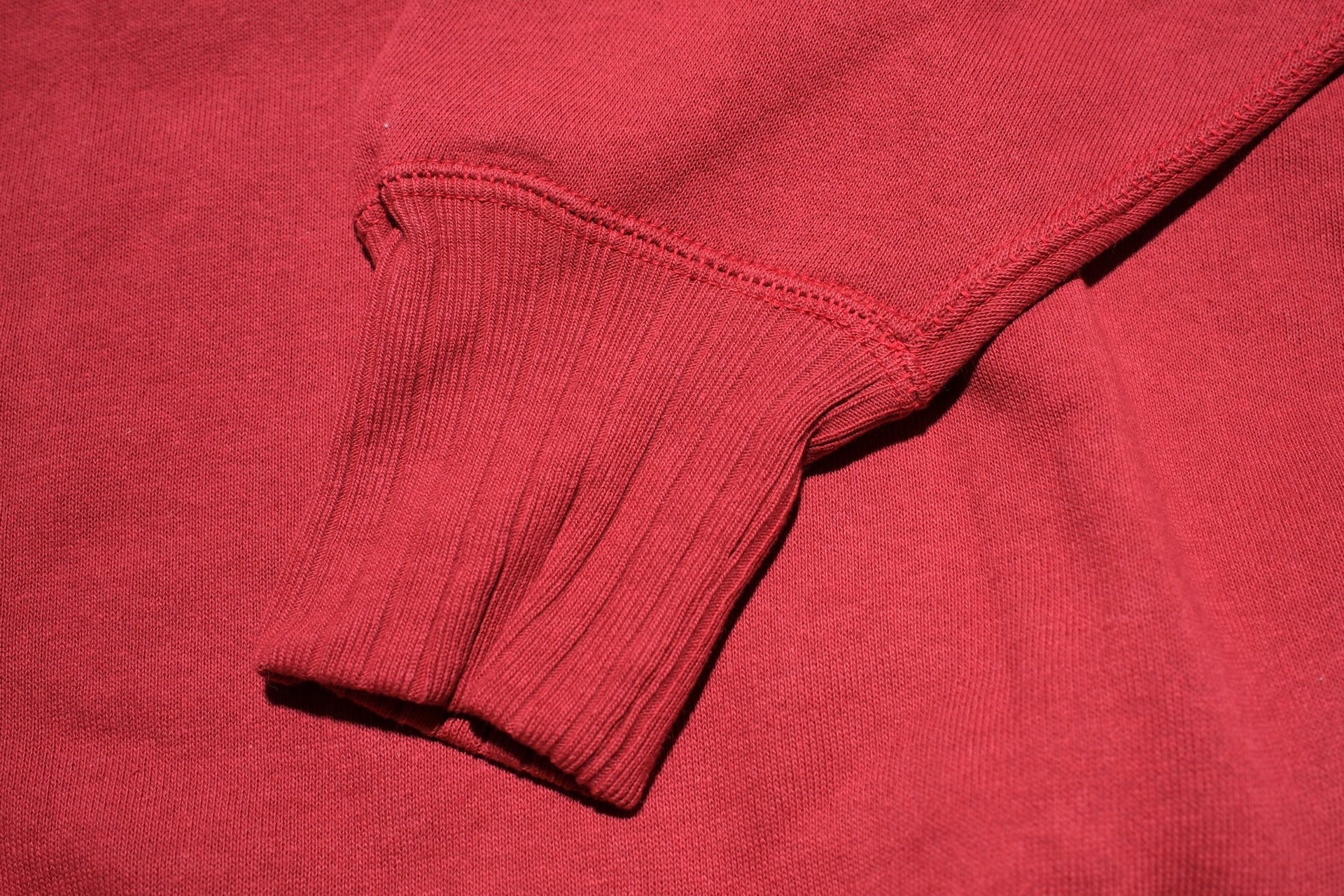 John Gluckow X Warehouse Co. 10oz Loopwheeled "The Albert" Sweatshirt (Apple Red)